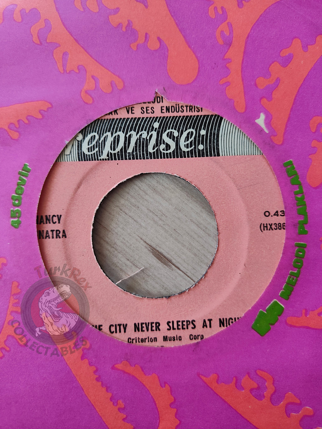 Nancy Sinatra – These Boots Are Made For Walkin' 7" Turkish Pressing Vinyl Turkey Edition