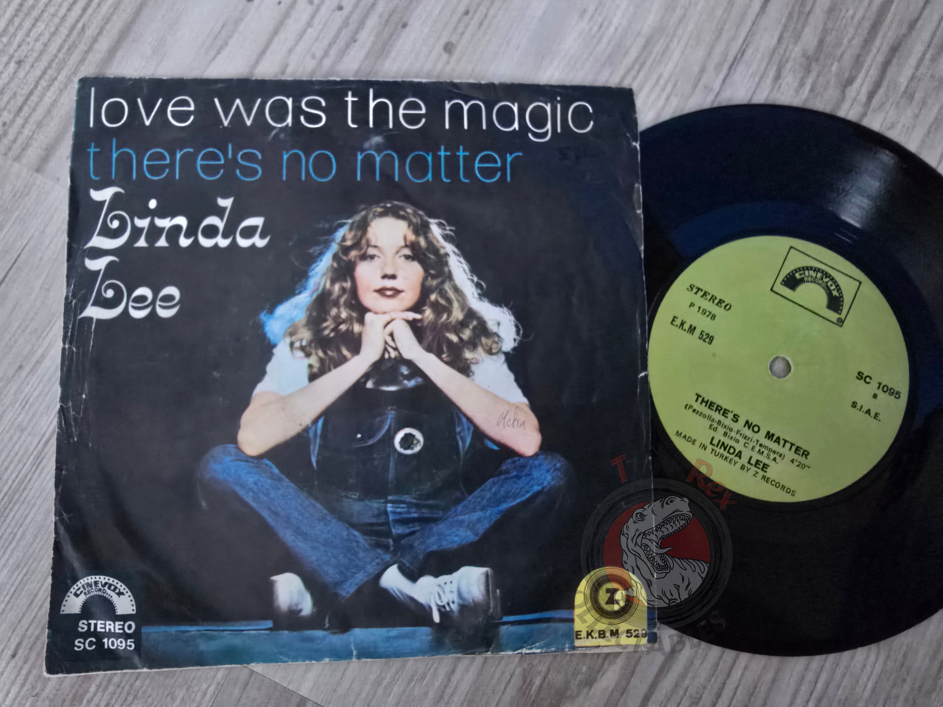 Linda Lee – Love Was The Magic 7" Turkish Pressing Vinyl Turkey Edition