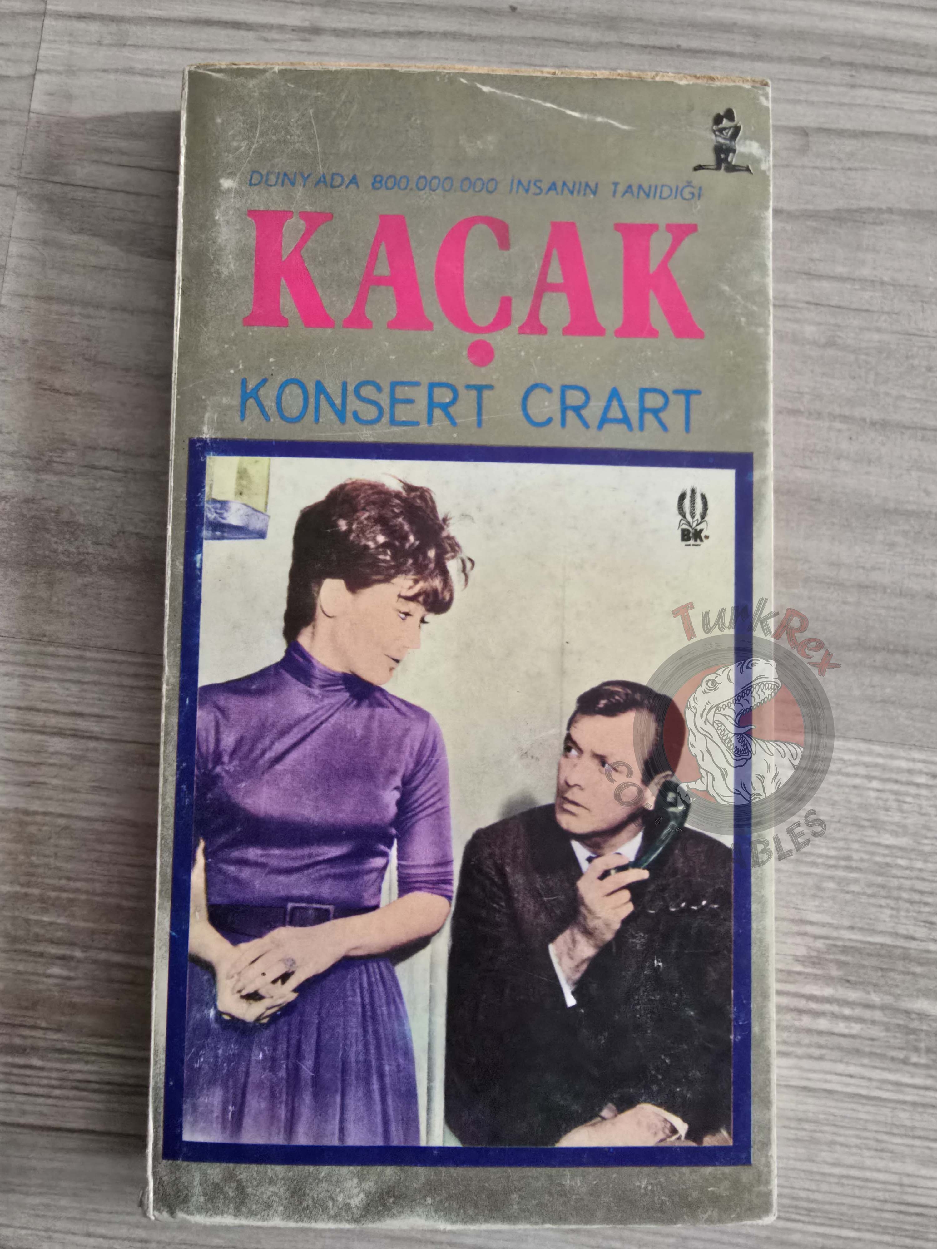 Dr. Richard Kimble – The Fugitive 1974 1st Turkish Book Turkey Tv Series