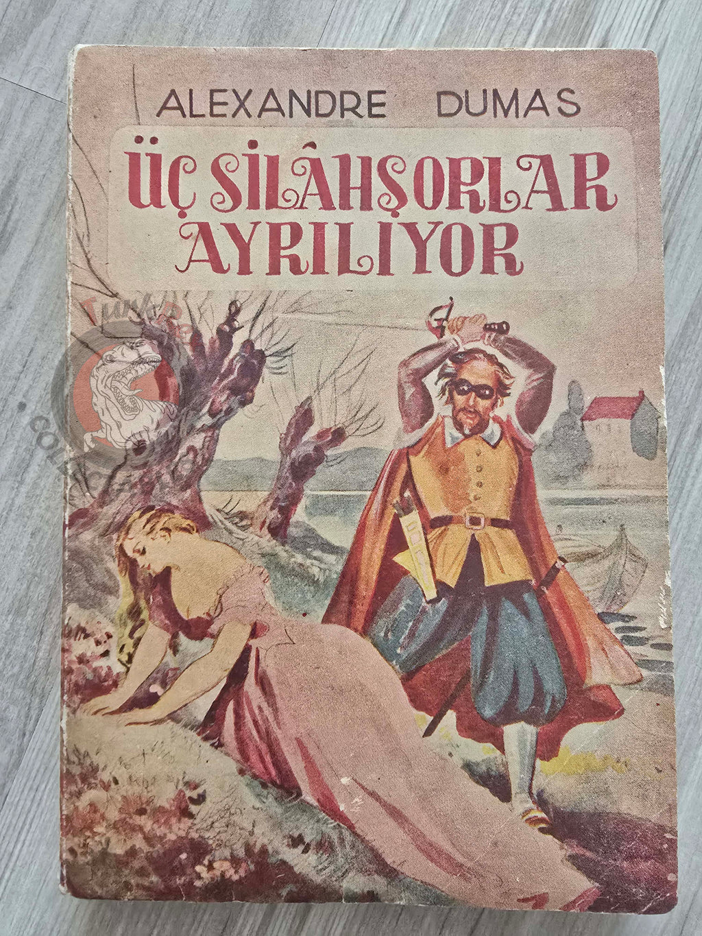 Alexandre Dumas – The Three Musketeers: Ten Years Later 1957 Turkish Book Turkey