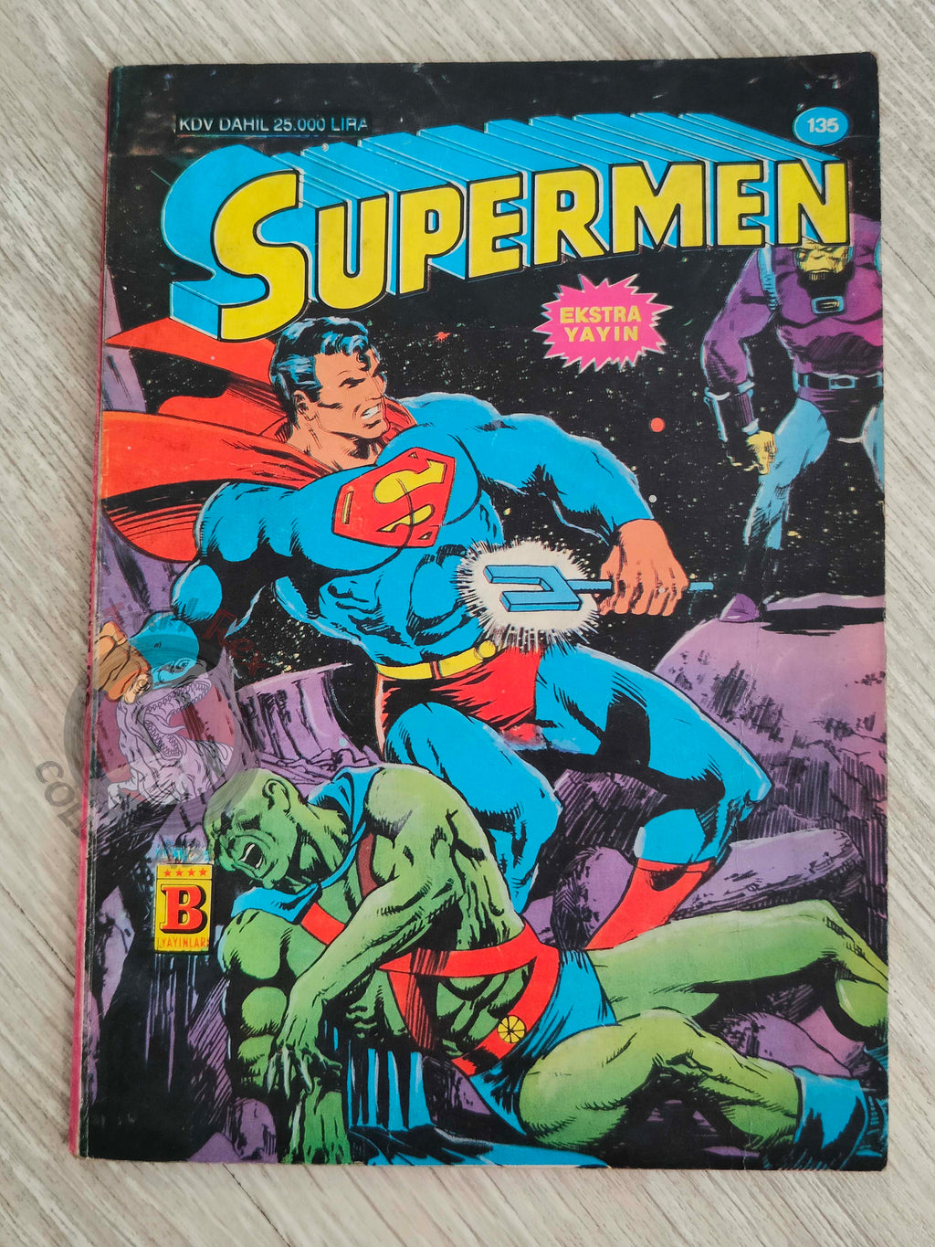 Superman #135 1995 Turkish Comic Turkey DC Comics Presents #27 Justice League Of America #179