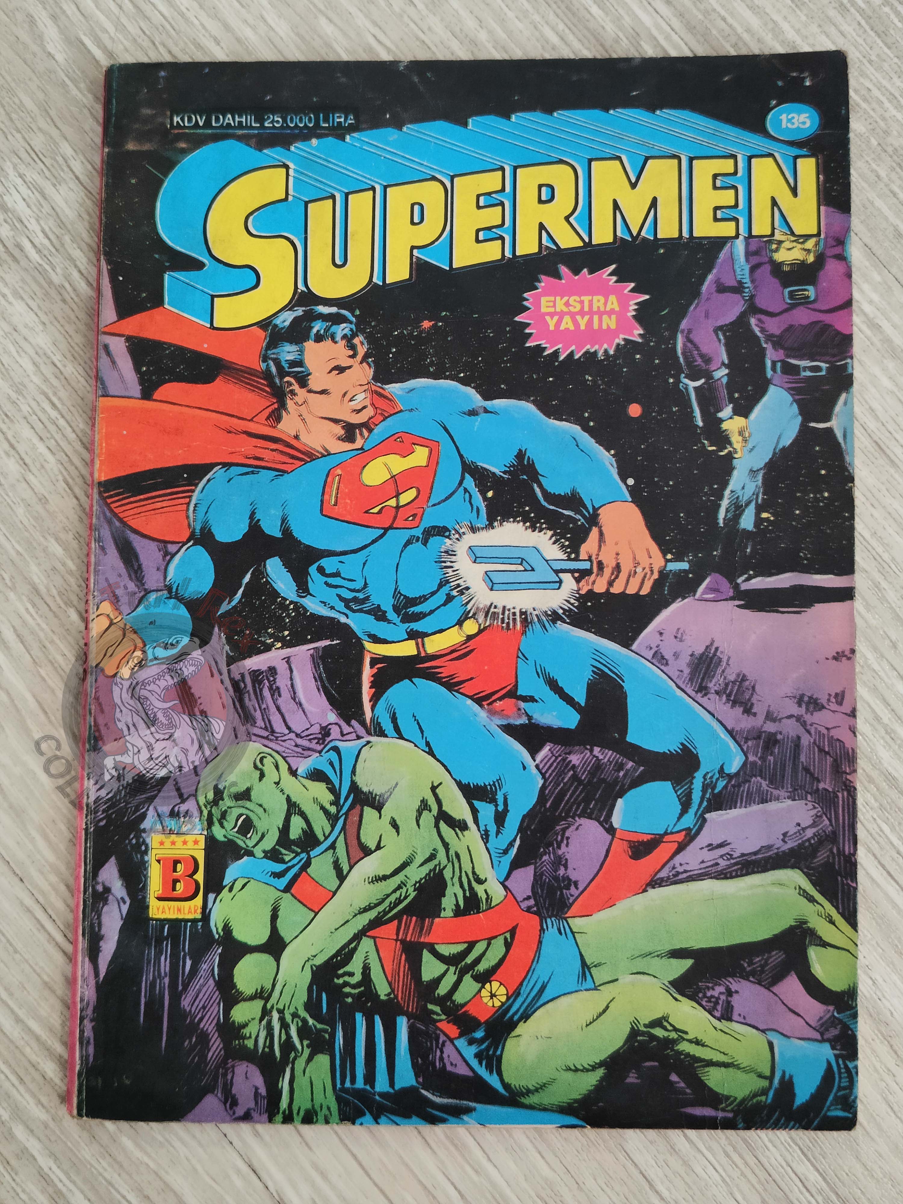 Superman #135 1995 Turkish Comic Turkey DC Comics Presents #27 Justice League Of America #179