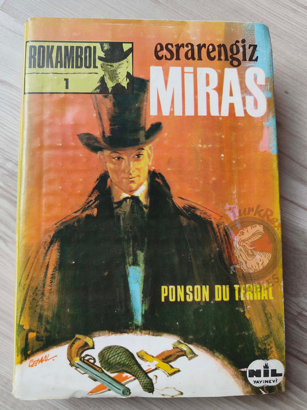 Pierre Alexis Ponson du Terrail – Rocambole 1 L’Héritage Mystérieux 1969 Turkish Book Turkey