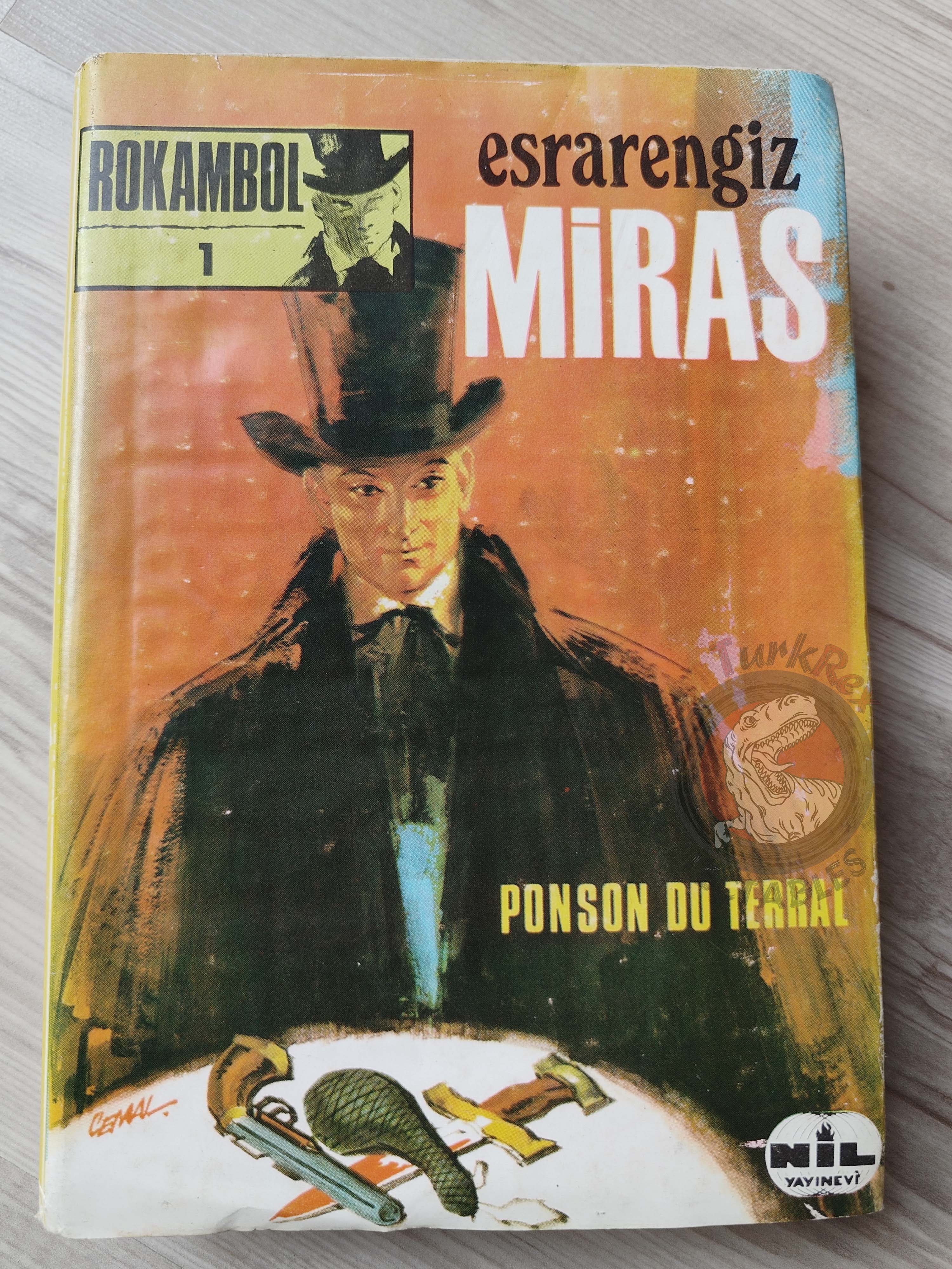 Pierre Alexis Ponson du Terrail – Rocambole 1 L’Héritage Mystérieux 1969 Turkish Book Turkey
