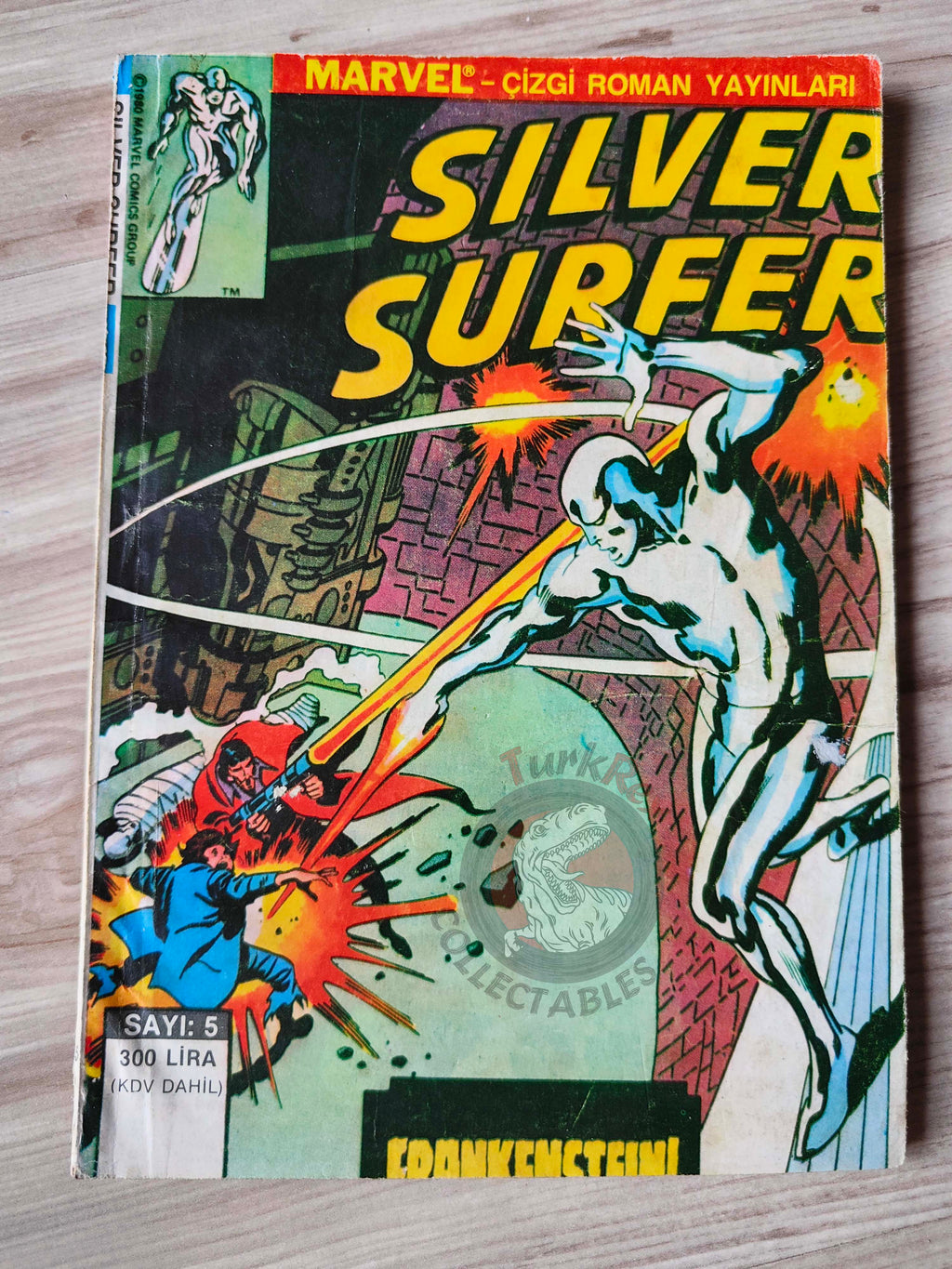 Silver Surfer #5 1987 Turkish Comic Turkey #6 #7 Fantasy Masterpieces #6 What If? #43