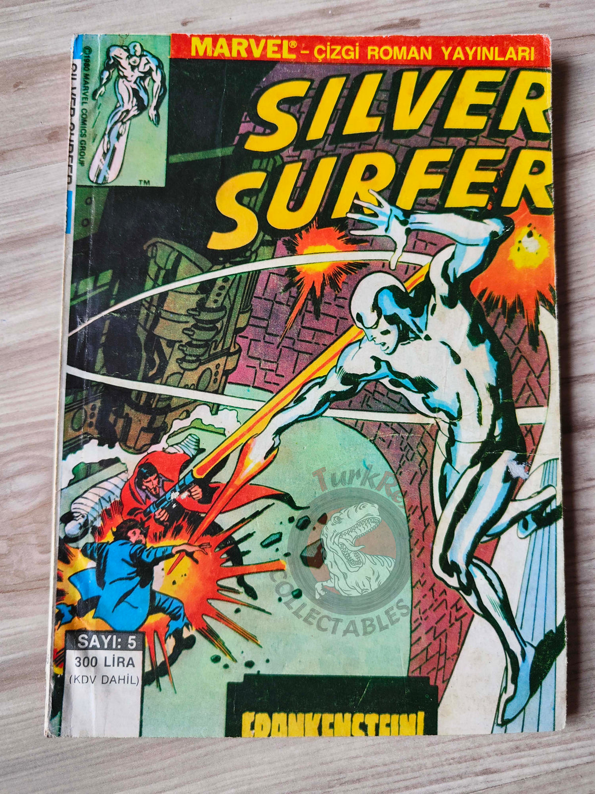 Silver Surfer #5 1987 Turkish Comic Turkey #6 #7 Fantasy Masterpieces #6 What If? #43