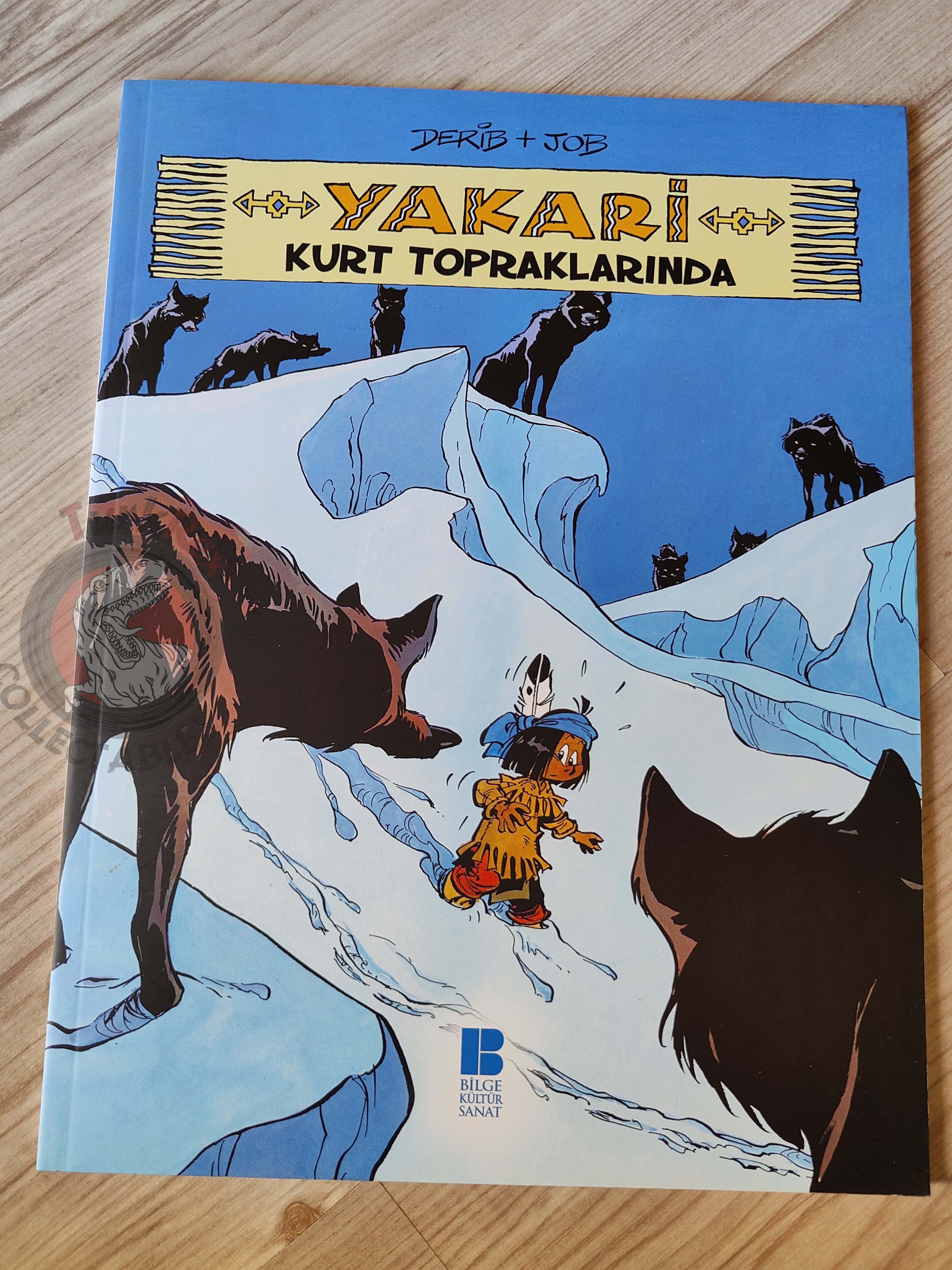 Yakari #5 L'attaque des loups Turkish Comic Turkey Derib + Job