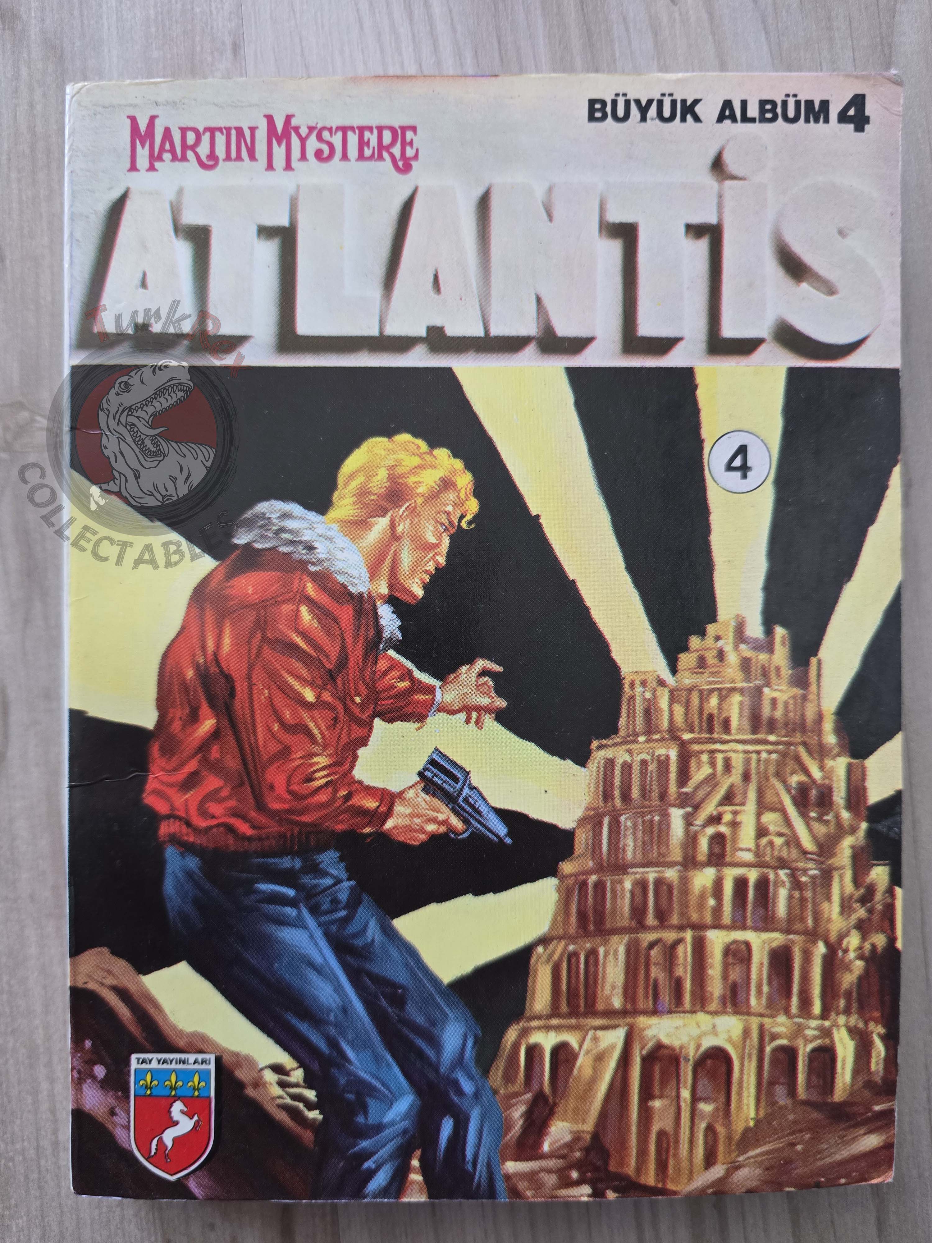 Martin Mystère #4 Orrore nello Spazio 80s Turkish Comic Turkey #19 #21