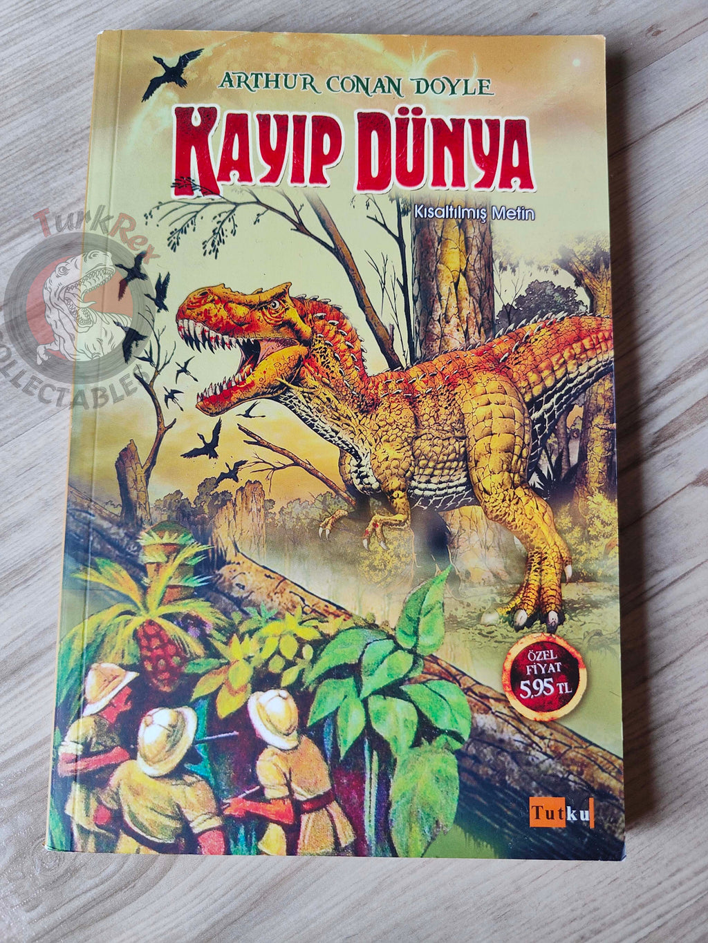 Arthur Conan Doyle – The Lost World 2018 Turkish Book Turkey Illustrated