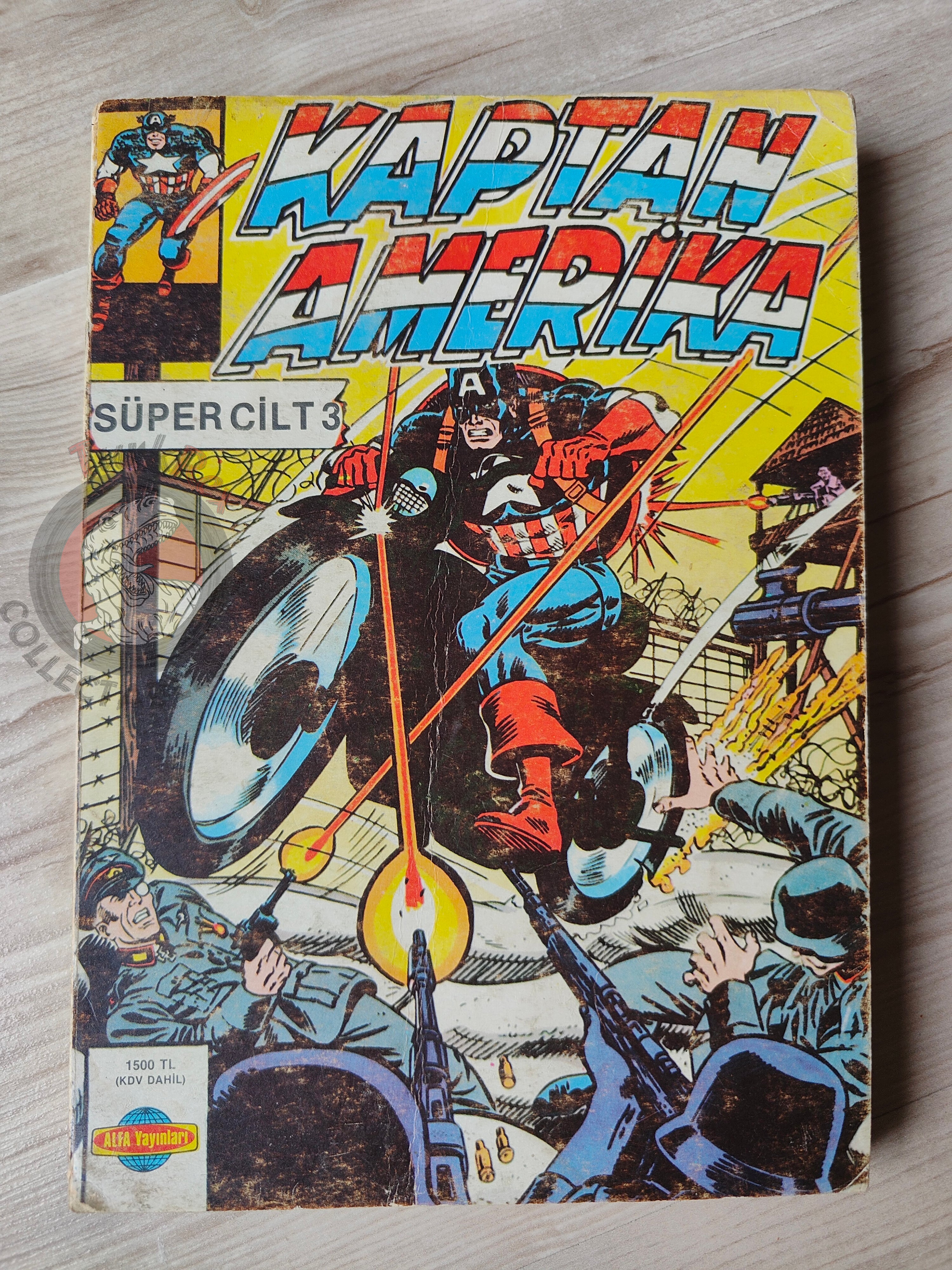 Captain America – Volume 3 1989 Turkish Comic Turkey Thor