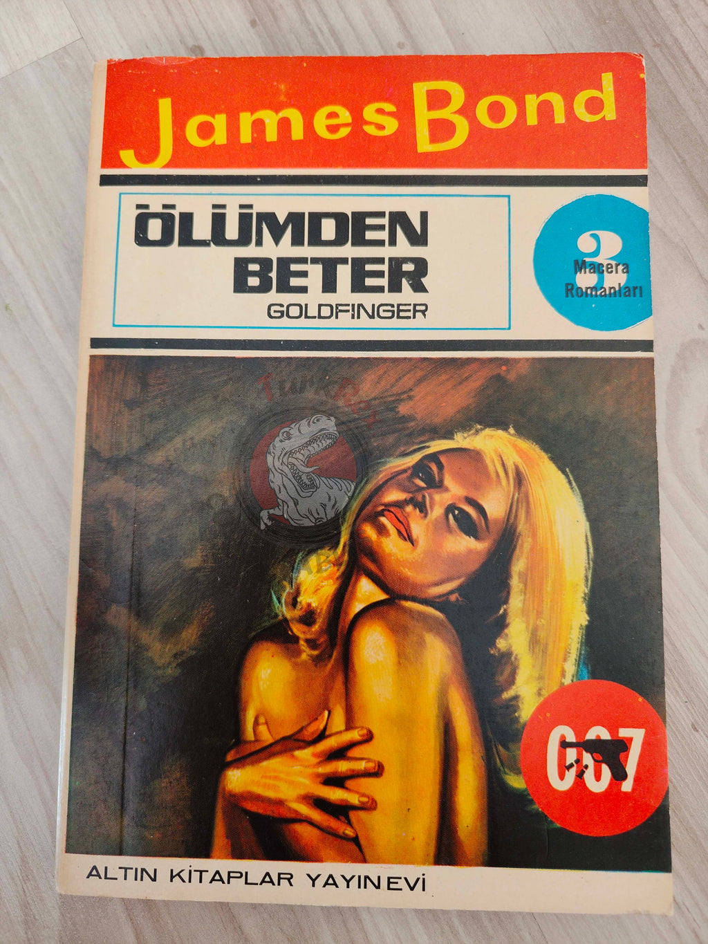 James Bond - Goldfinger 3 1965 Turkish Book Turkey Ian Fleming