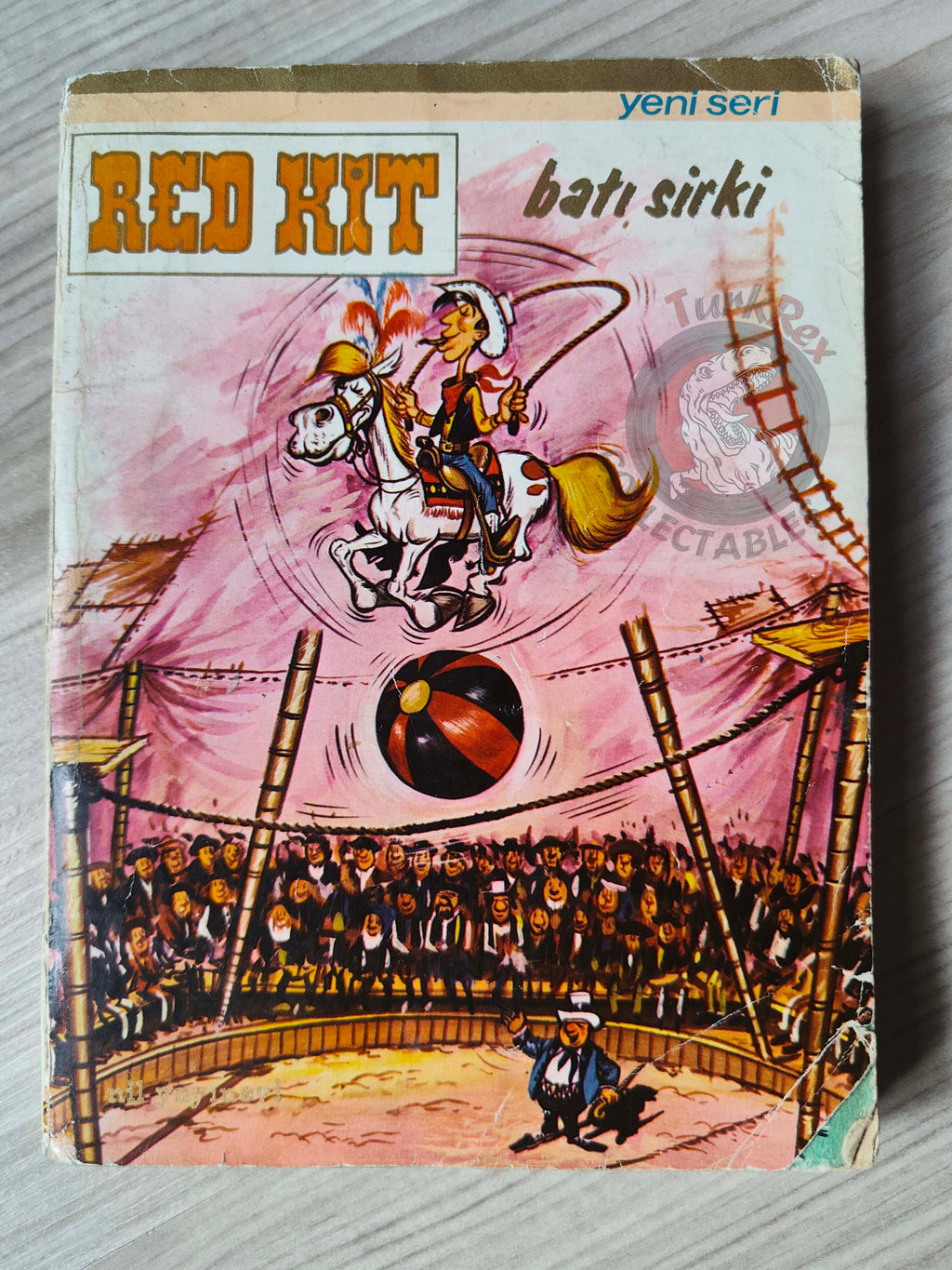 Lucky Luke #3 Western Circus 1972 Turkish Comic Turkey Tif Et Tondu