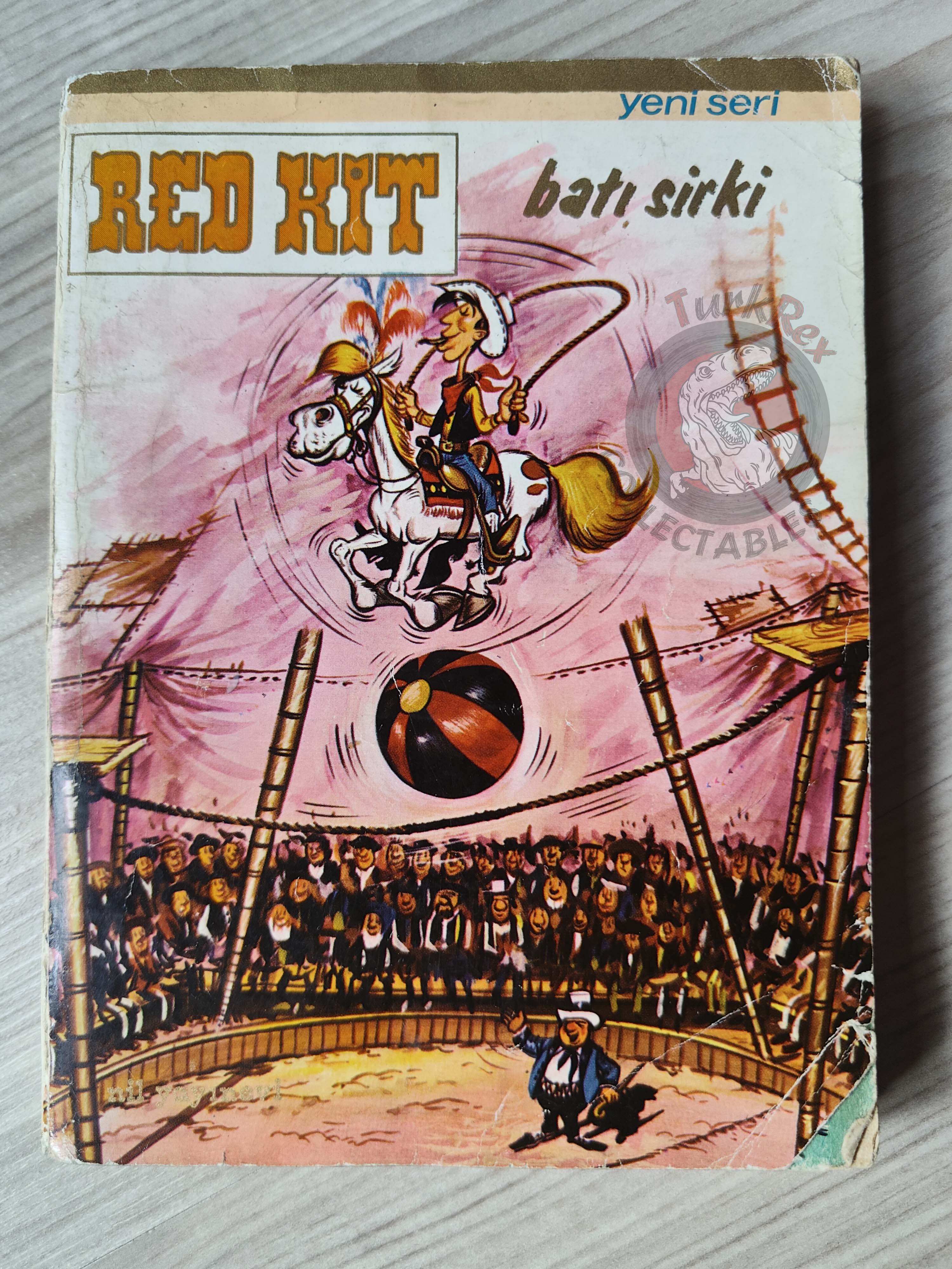 Lucky Luke #3 Western Circus 1972 Turkish Comic Turkey Tif Et Tondu
