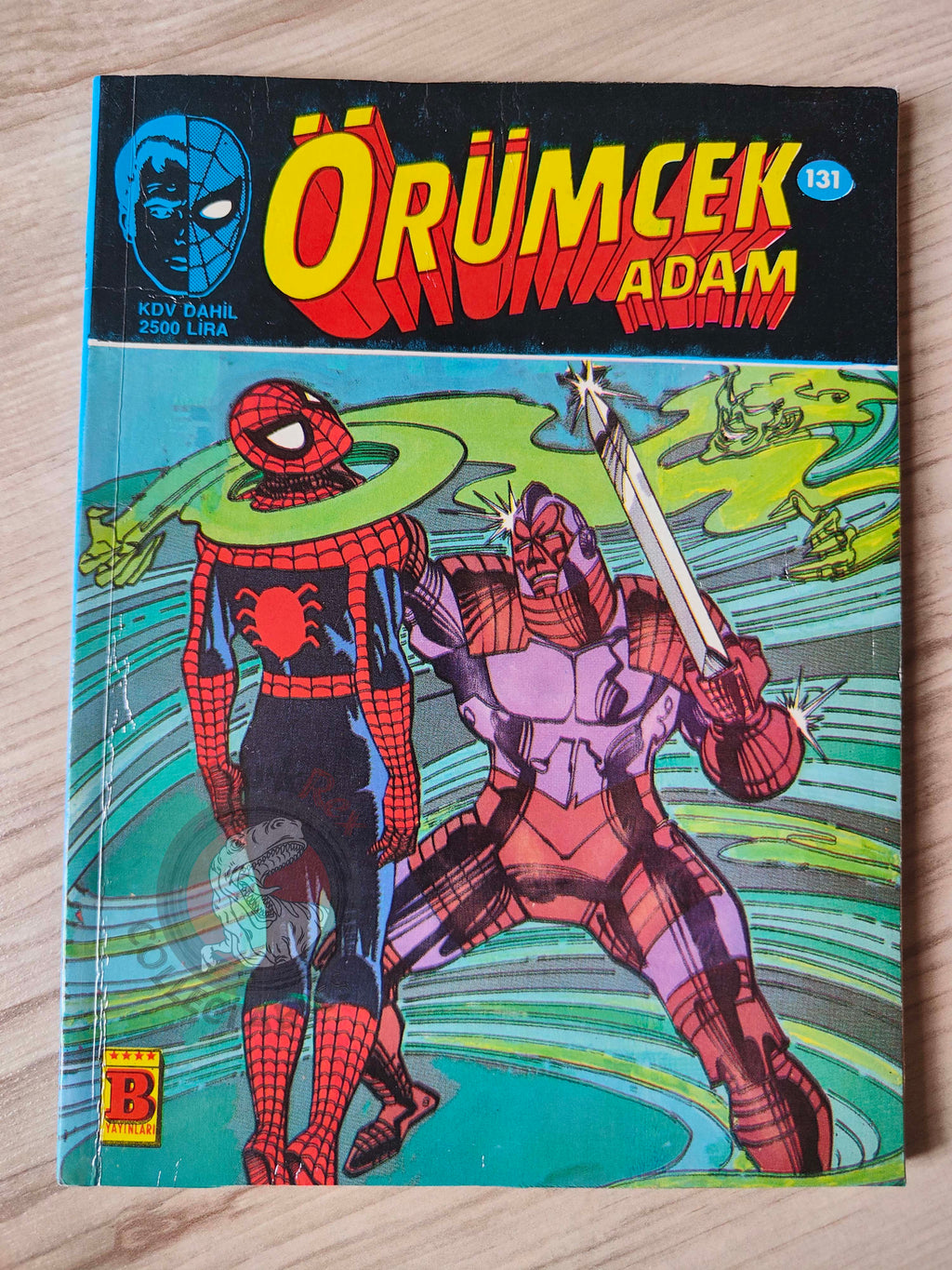 Spider-Man #131 1991 Turkish Comic Turkey Spectacular #165 #166 #167 Hulk #273