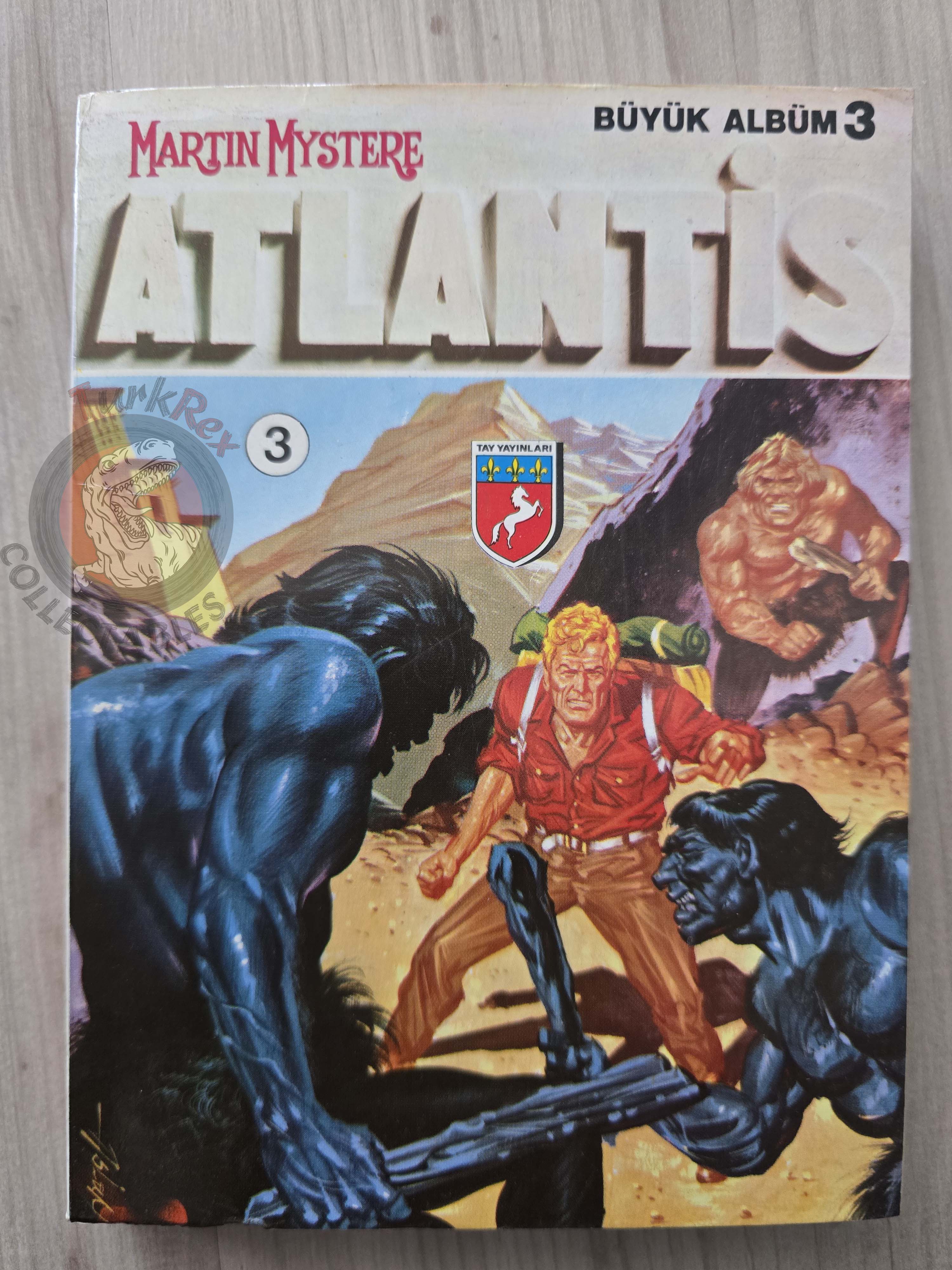 Martin Mystère #3 La stirpe maledetta 80s Turkish Comic Turkey #4 #17