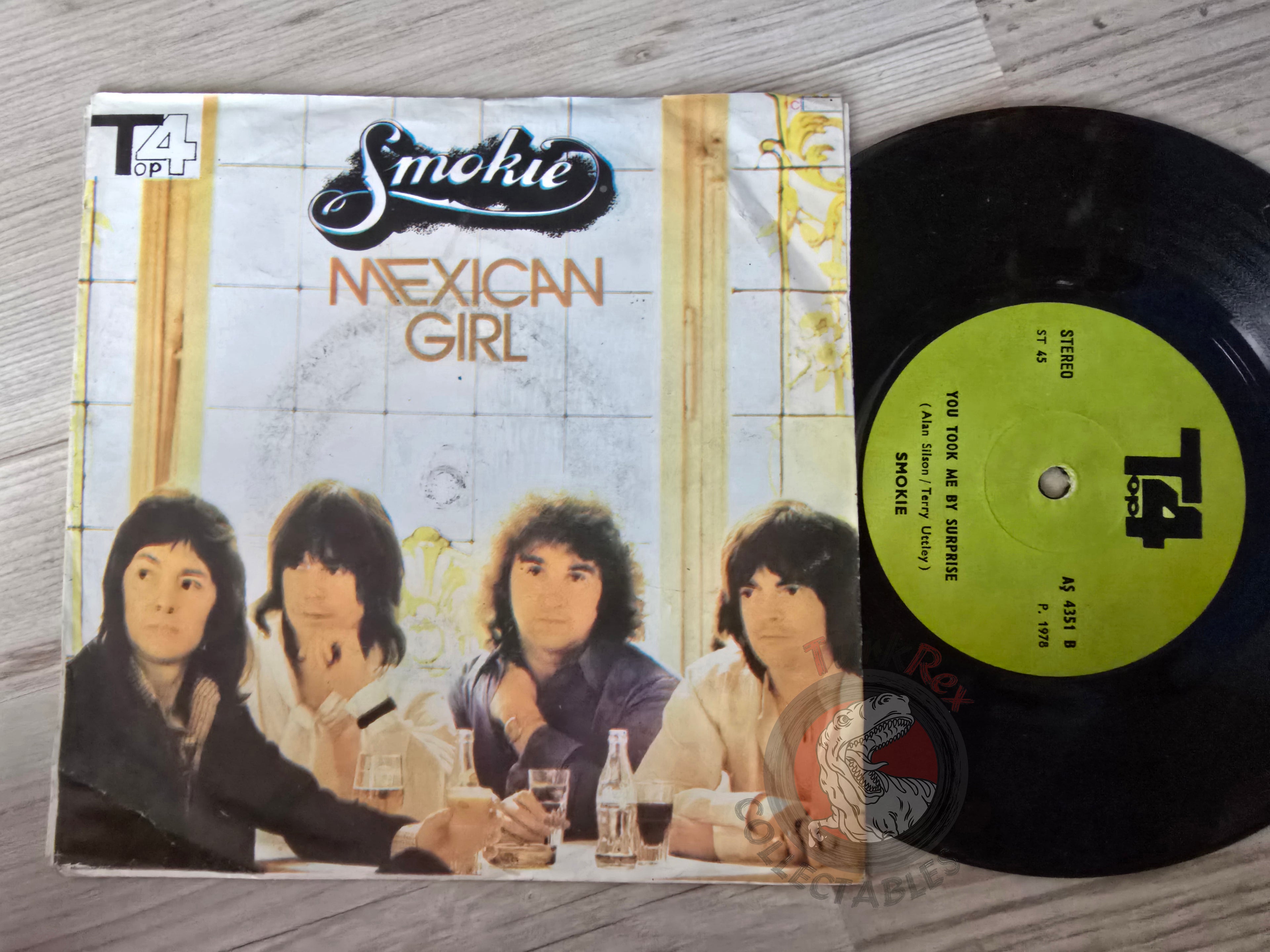 Smokie – Mexican Girl 7" Turkish Pressing Vinyl Turkey Edition
