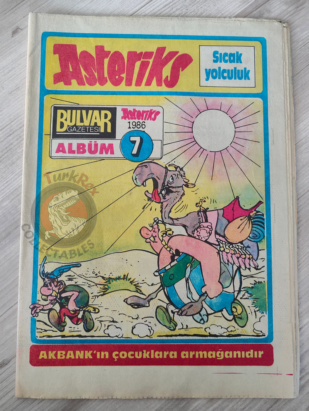 Asterix –  Asterix and the Black Gold 1986 Turkish Edition Comic Turkey 2