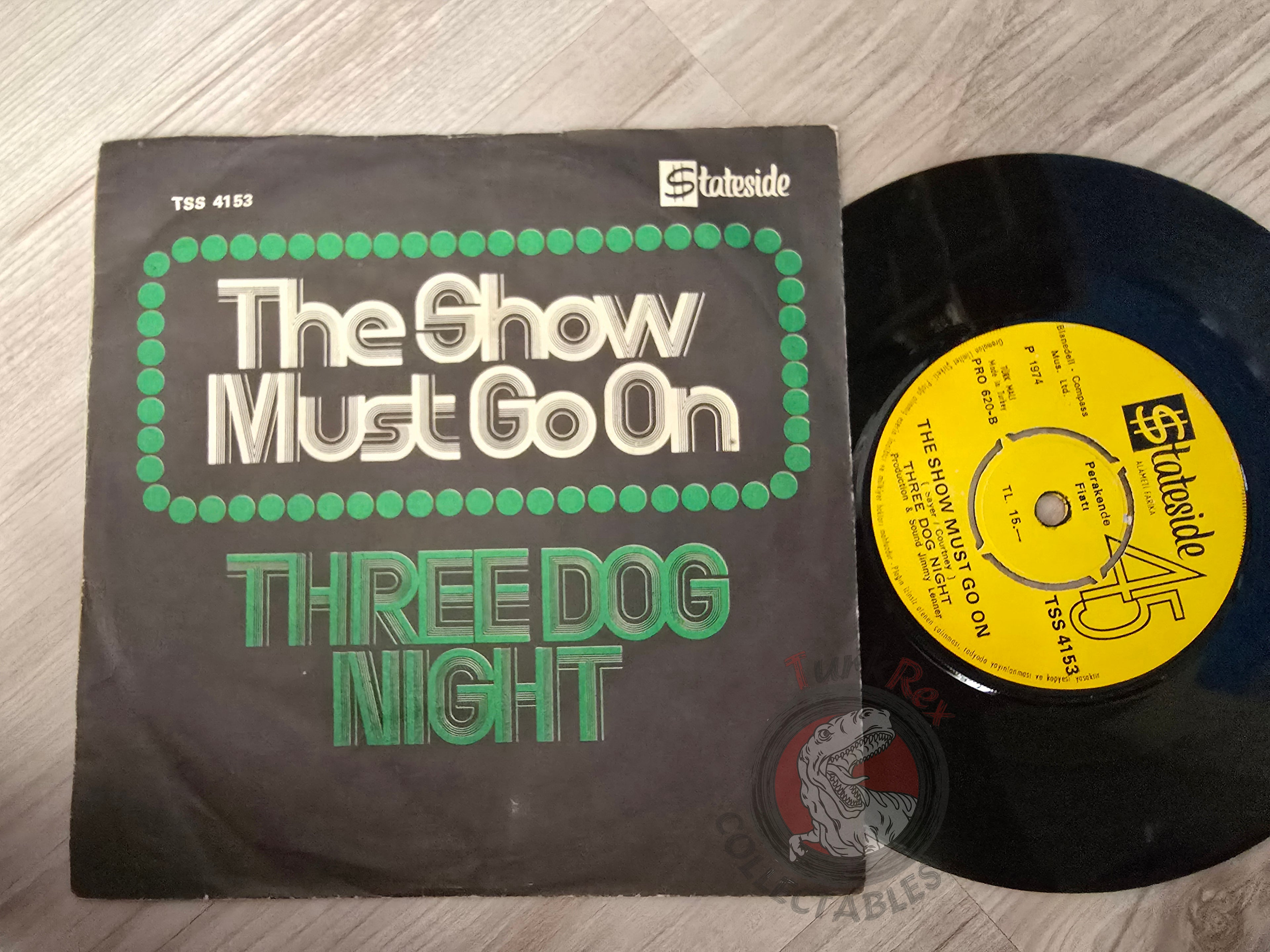 Three Dog Night – Play Something Sweet 7" Turkish Pressing Vinyl Turkey Edition