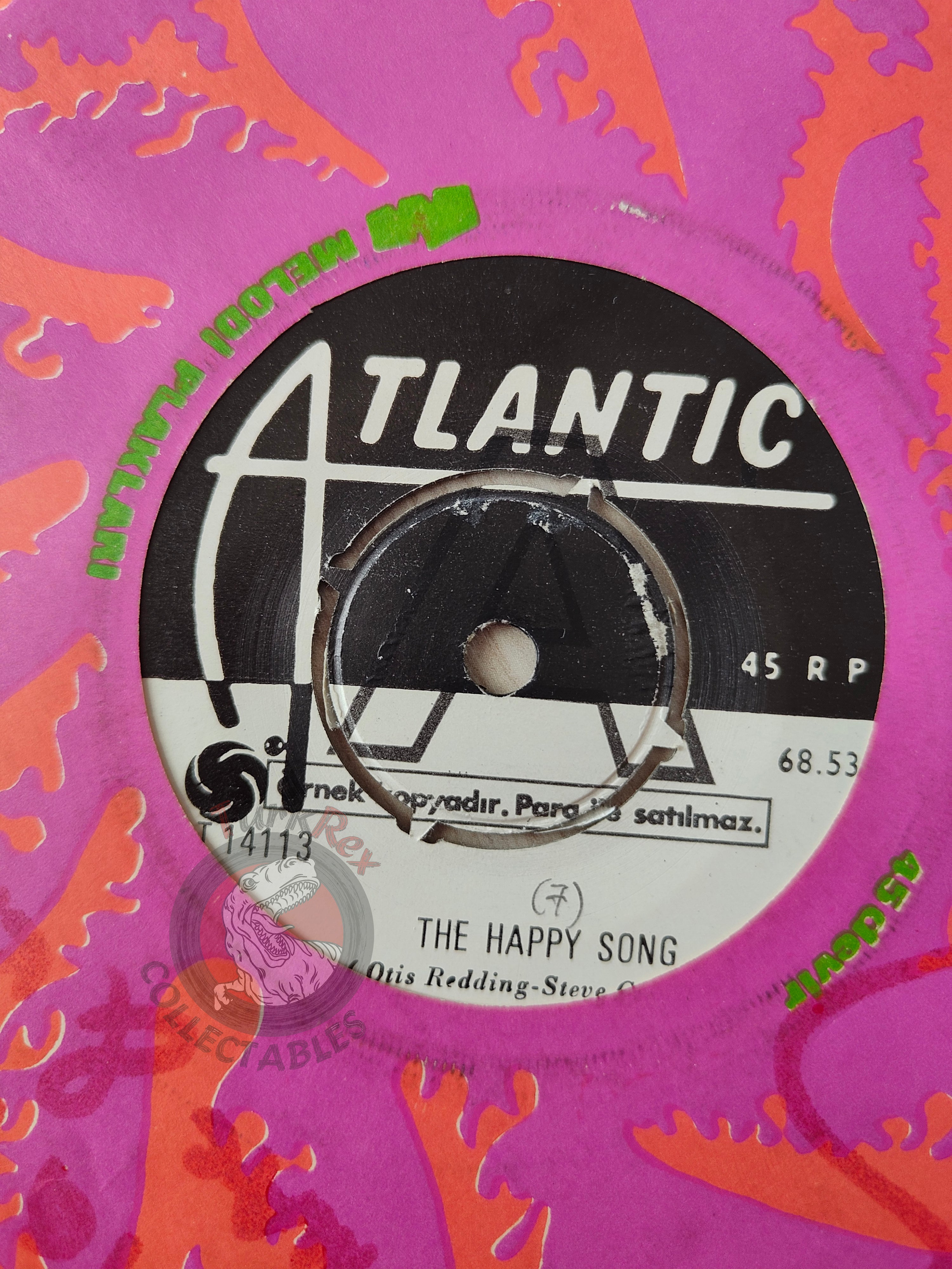 Otis Redding – Open The Door 7" Promo Turkish Pressing Vinyl Turkey Edition