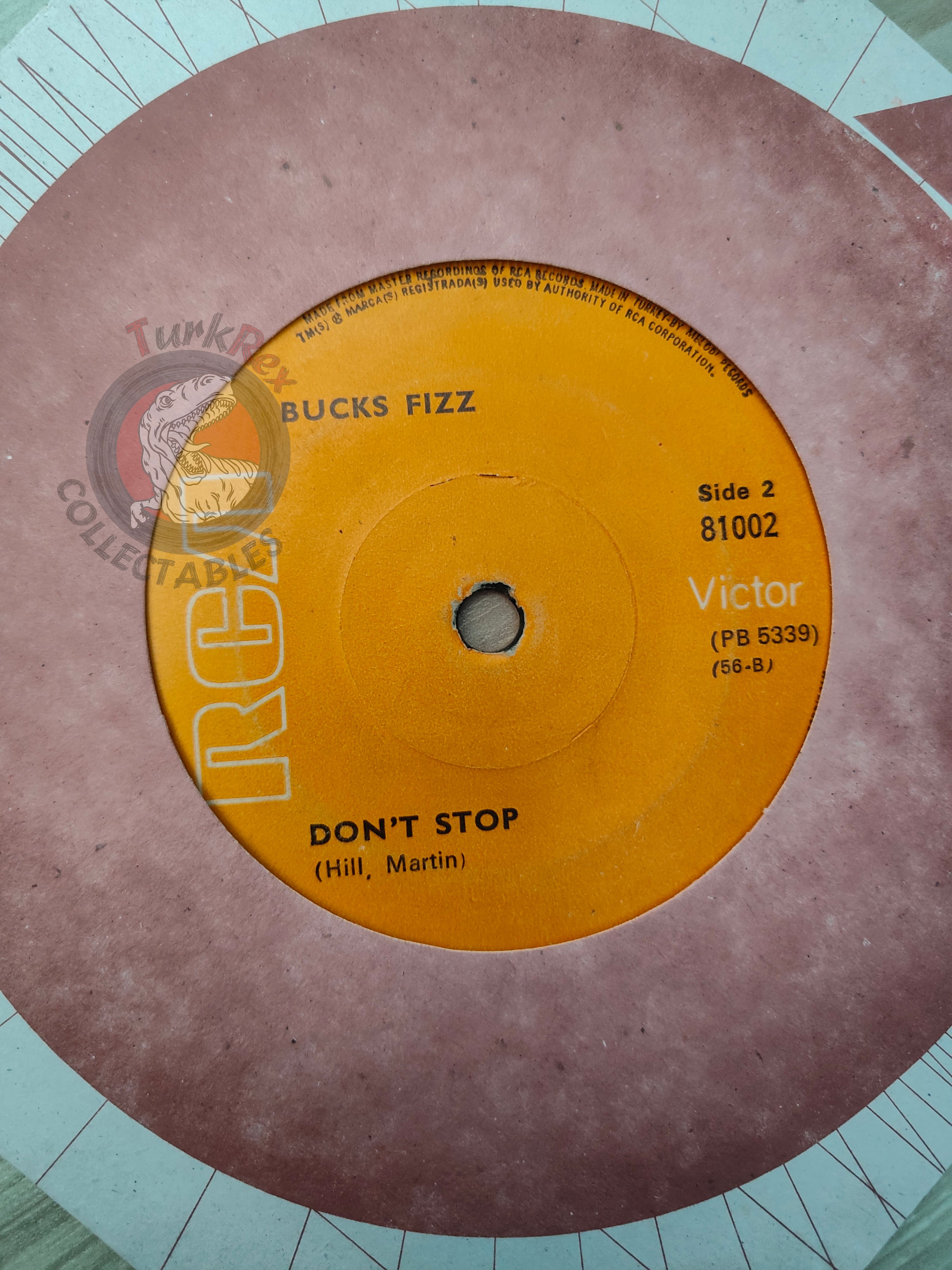 Bucks Fizz – Making Your Mind Up 7"  Turkish Pressing Vinyl Turkey Edition Eurovision