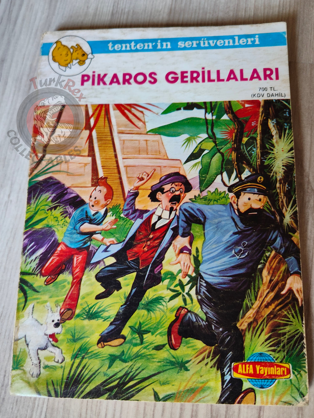 Tintin – Tintin and the Picaros mid 1980s Turkish Edition Comic Turkey 1