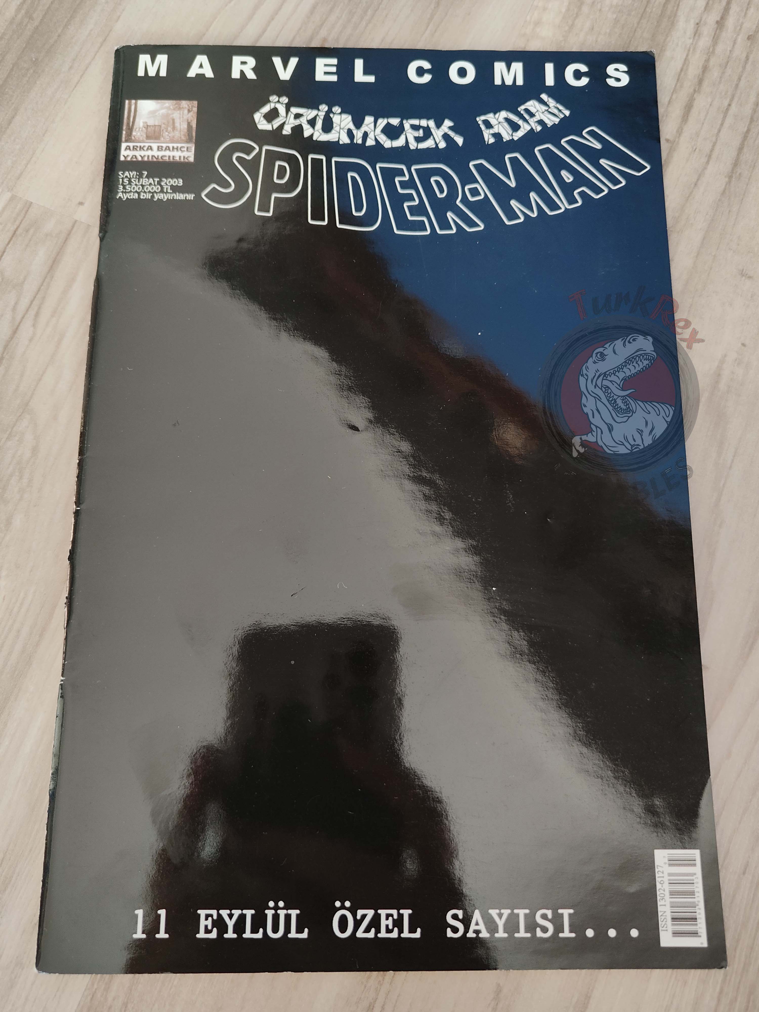 Spider-Man #7 2003 Turkish Comic Turkey The Amazing #36 Peter Parker #36 9/11