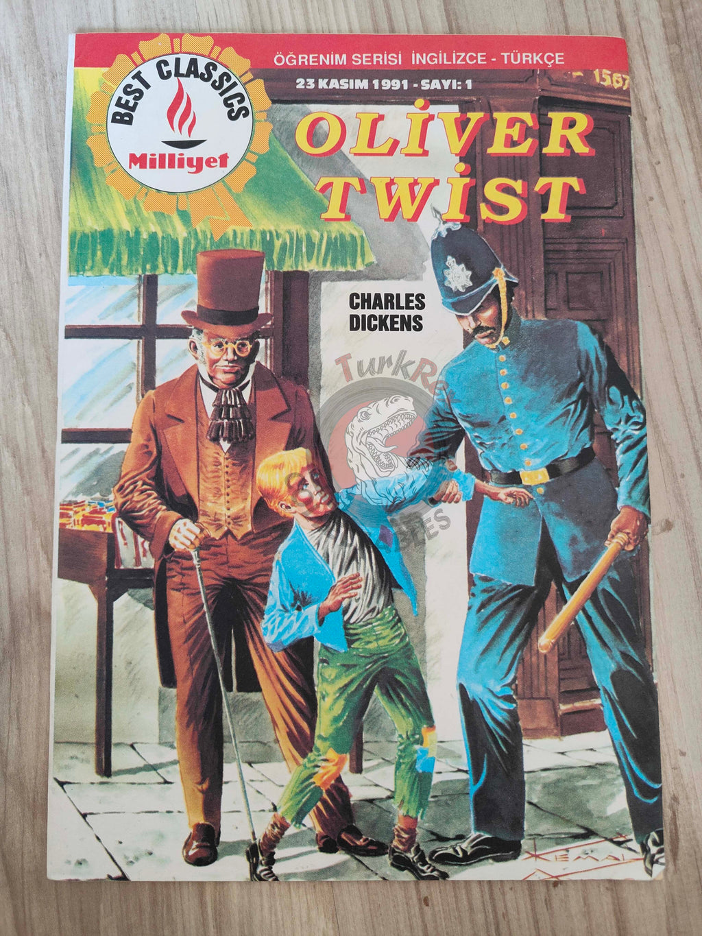 Oliver Twist  – Mark Twain Turkish Comic Turkey Classics Illustrated