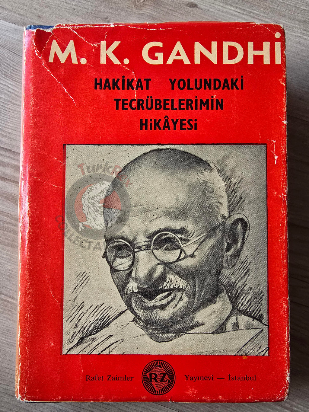 Mahatma Gandhi – The Story of My Experiments with Truth 1963 HC 1st Turkish Book Turkey
