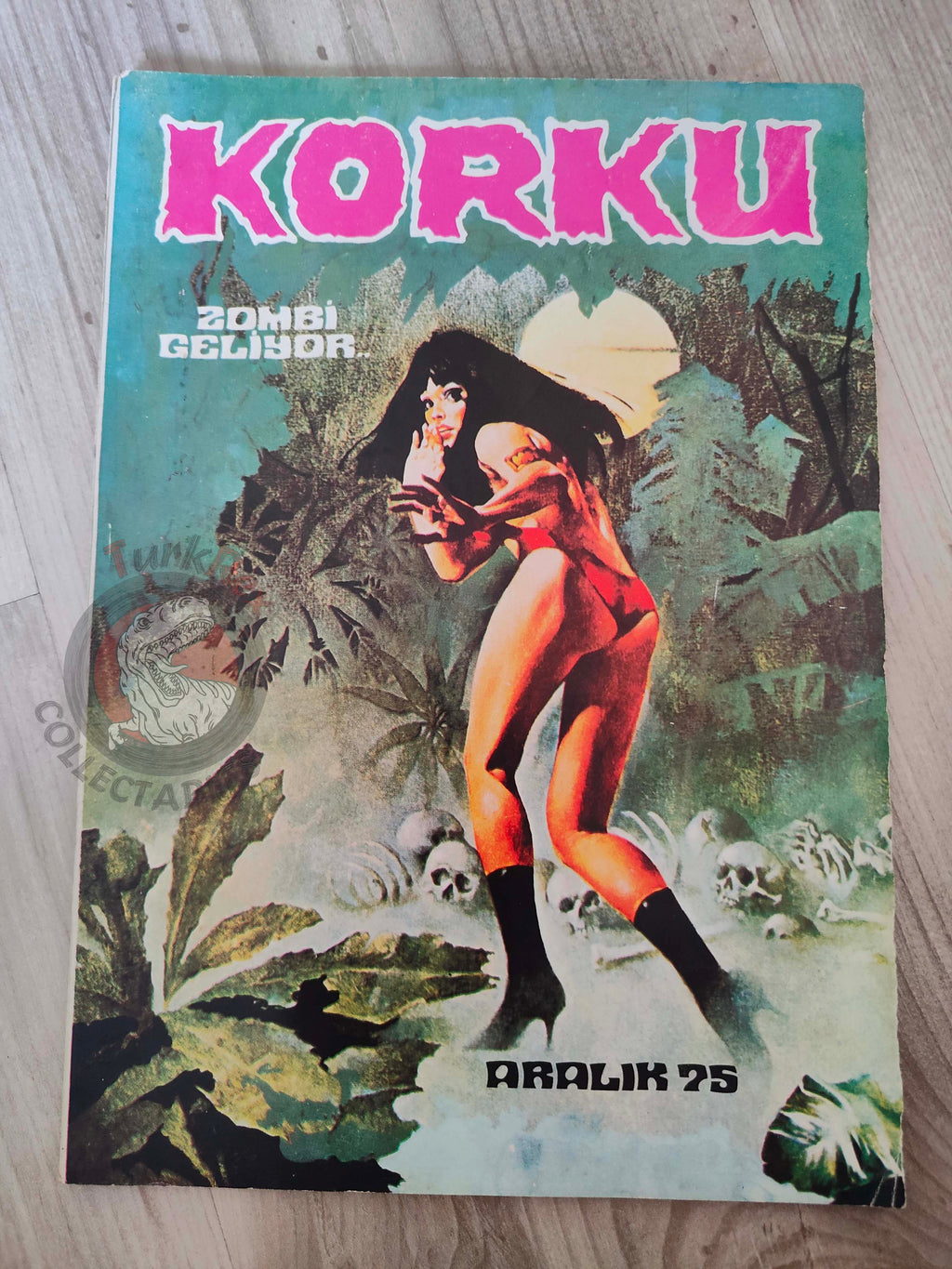 Korku December 1975 Turkish Comic Turkey Vampirella #42 Warren Creepy Eerie