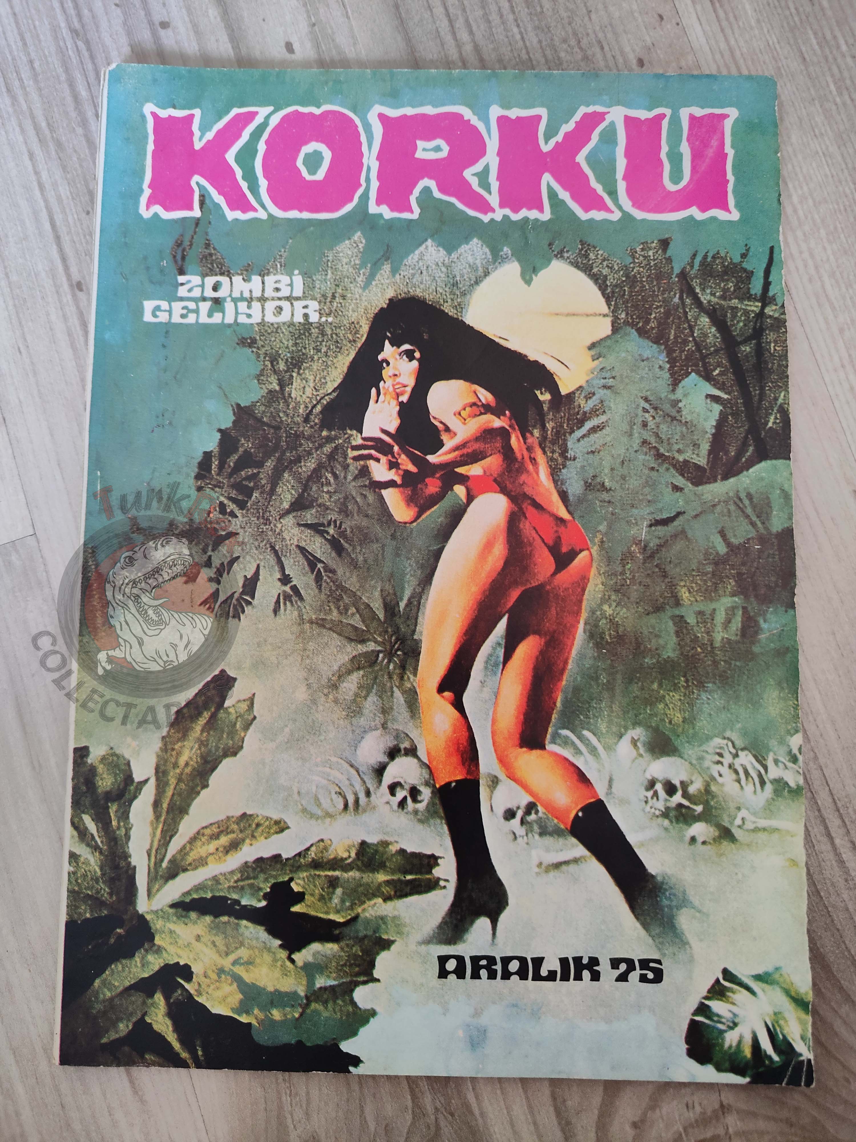 Korku December 1975 Turkish Comic Turkey Vampirella #42 Warren Creepy Eerie