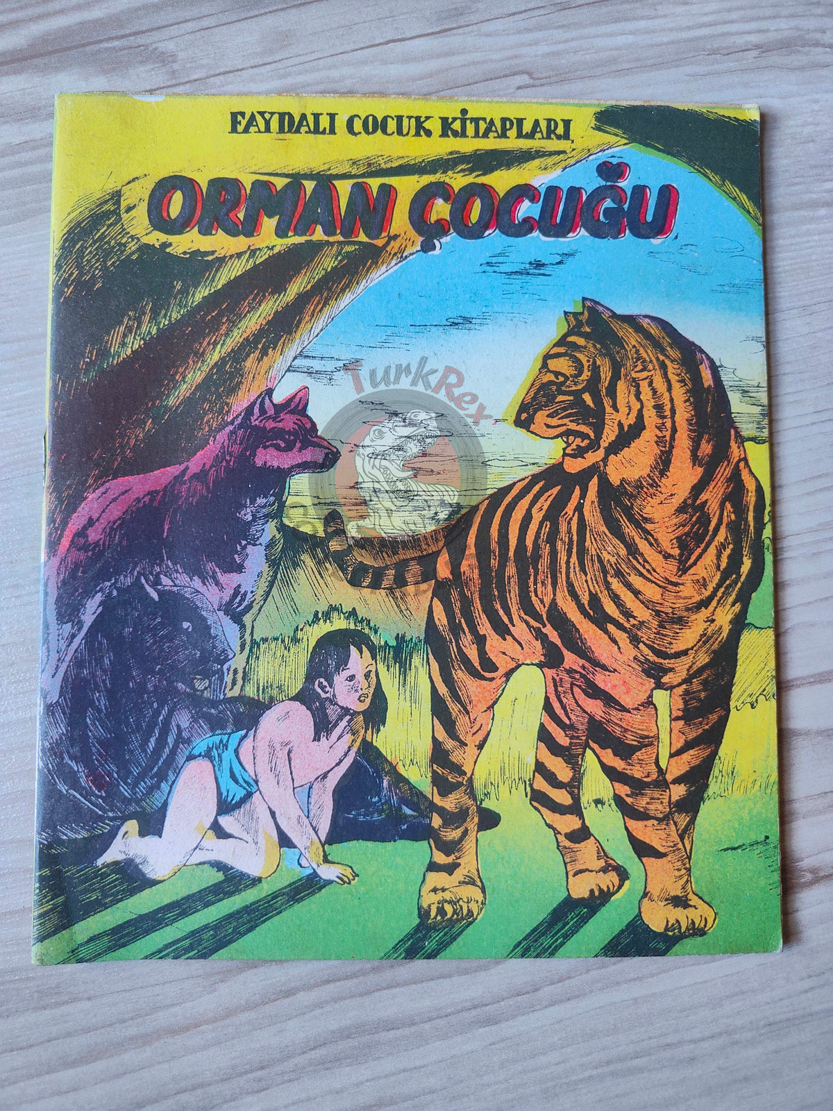 Rudyard Kipling – The Jungle Book 1959 Turkish Book Turkey Illustrated