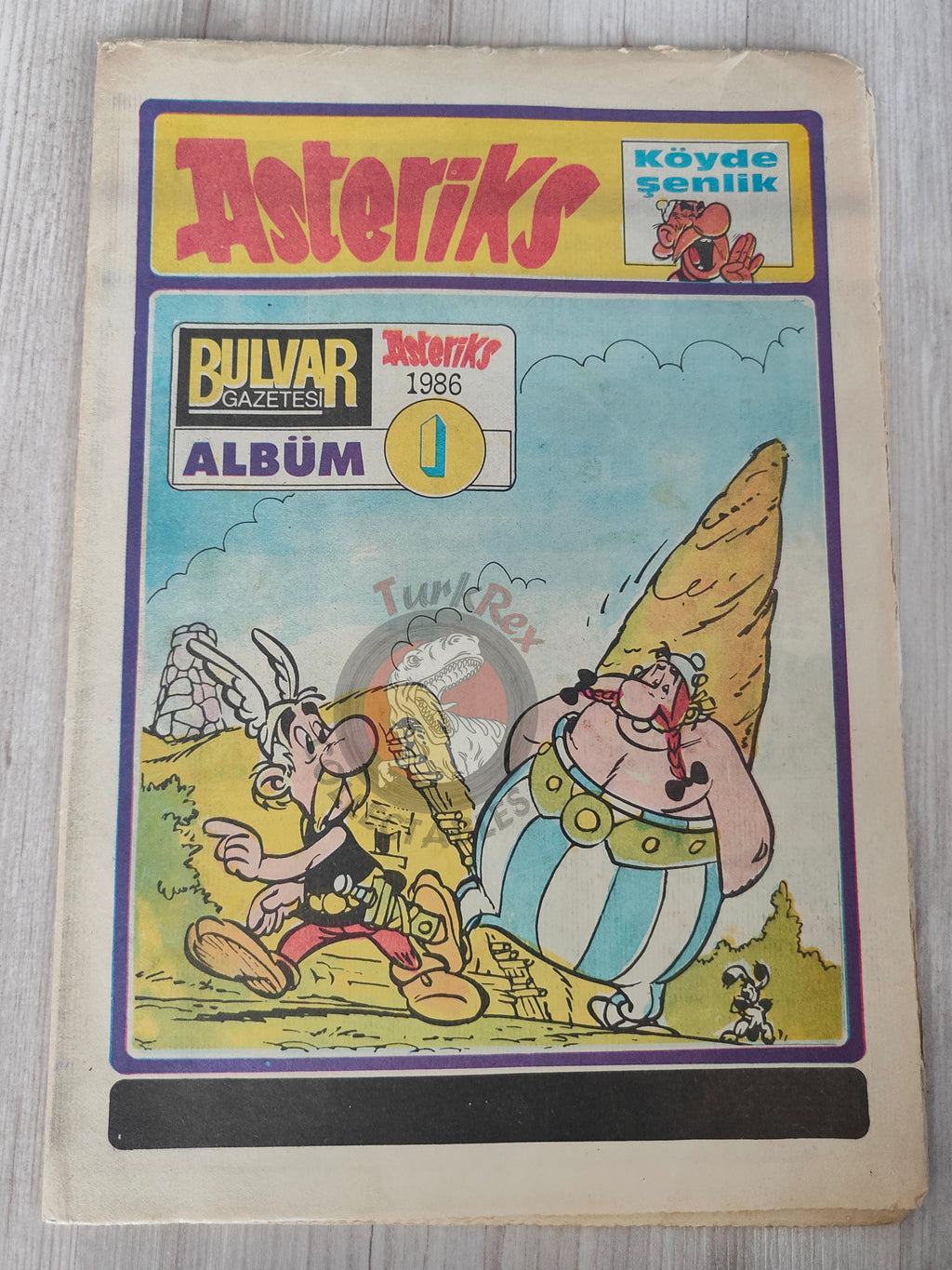 Asterix – Asterix and Caesar’s Gift 1986 Turkish Edition Comic Turkey