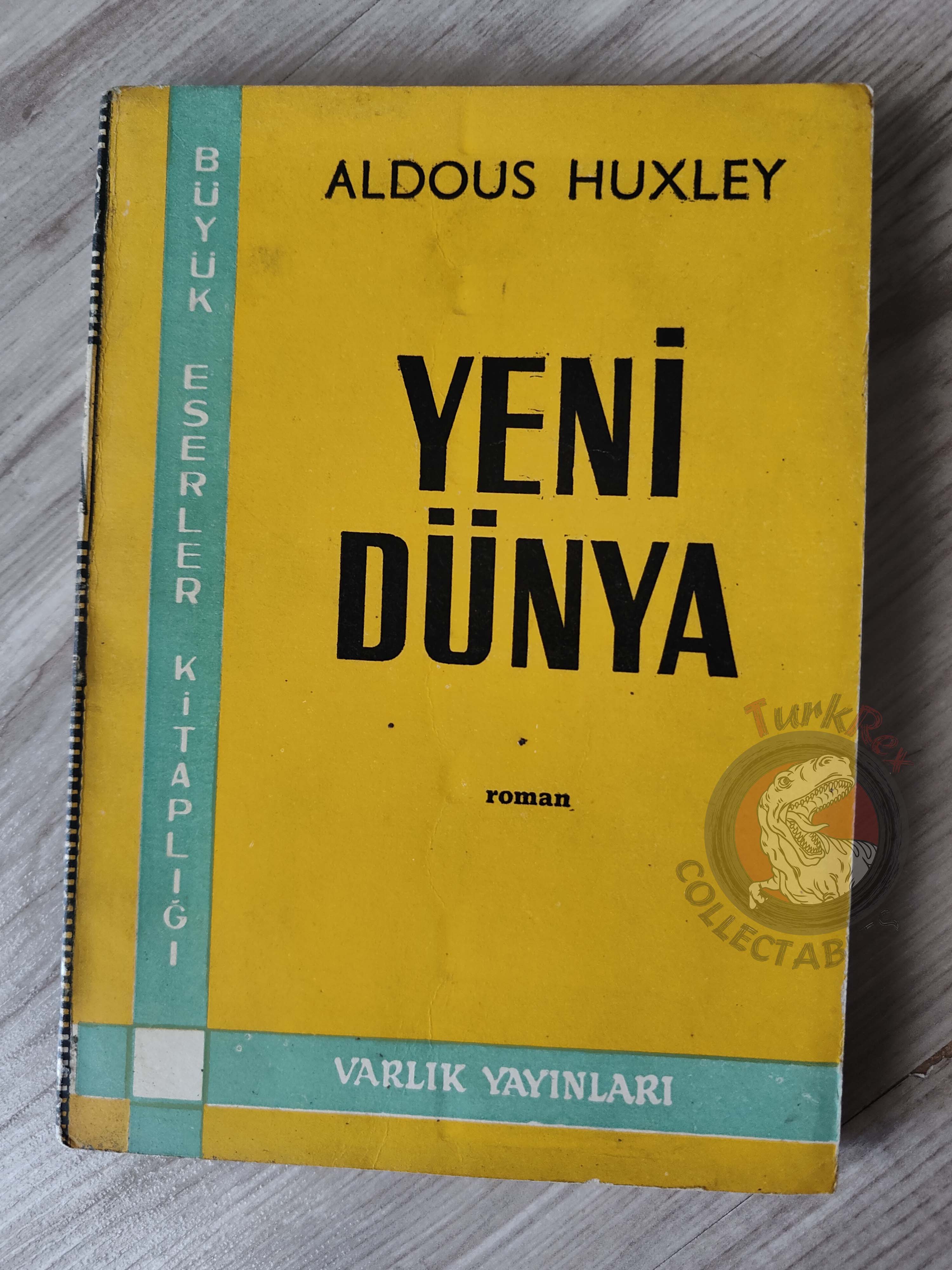 Aldous Huxley – Brave New World 1964 1st Turkish Book Turkey