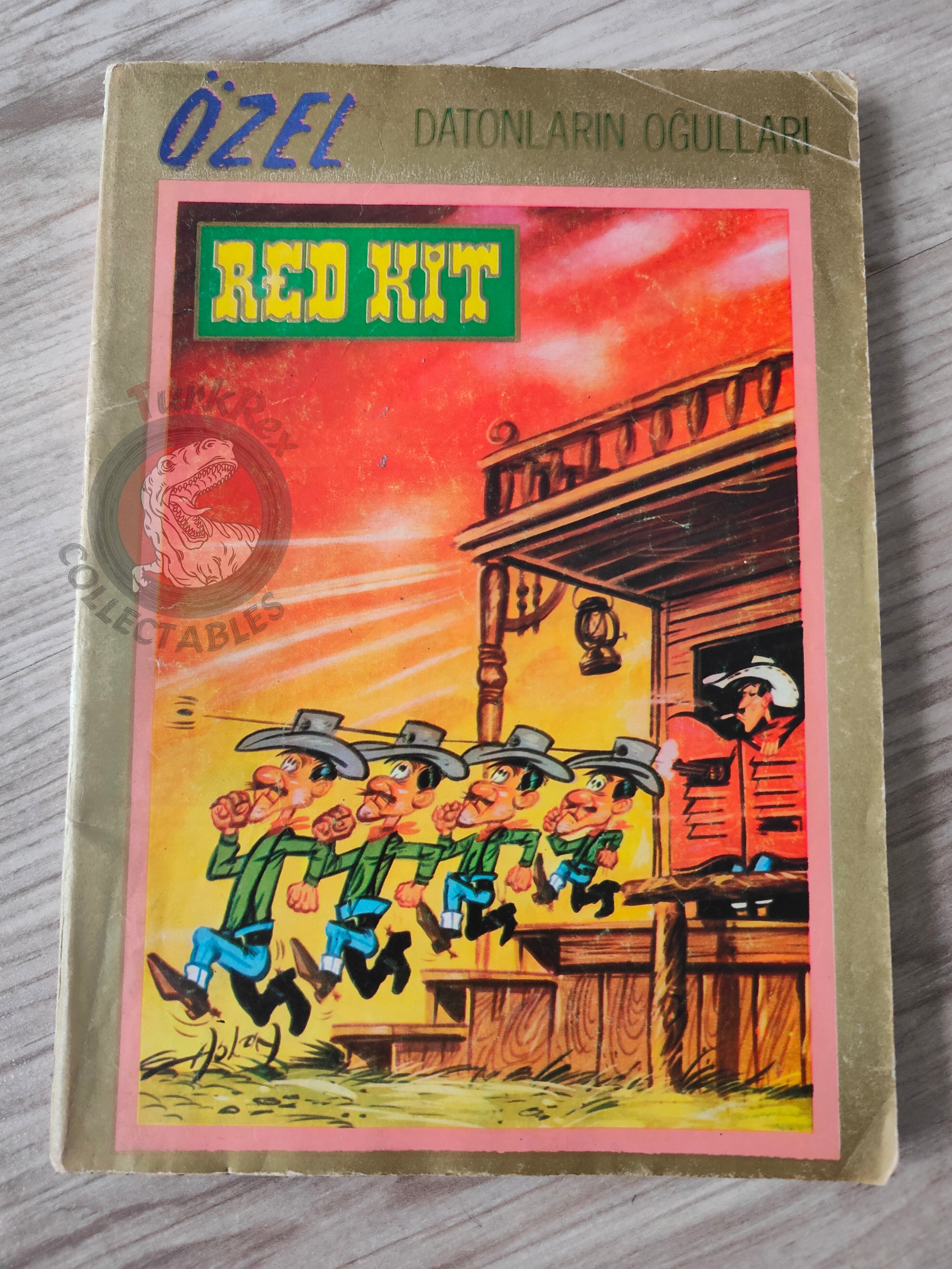 Lucky Luke #3 Les Cousins Dalton 1973 Turkish Comic Turkey Tom and Jerry