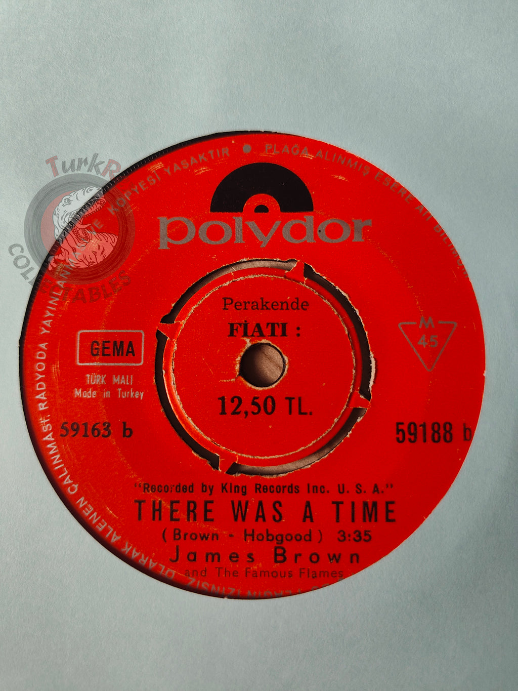 James Brown - I Can't Stand Myself 7" Turkish Pressing Vinyl Turkey Edition