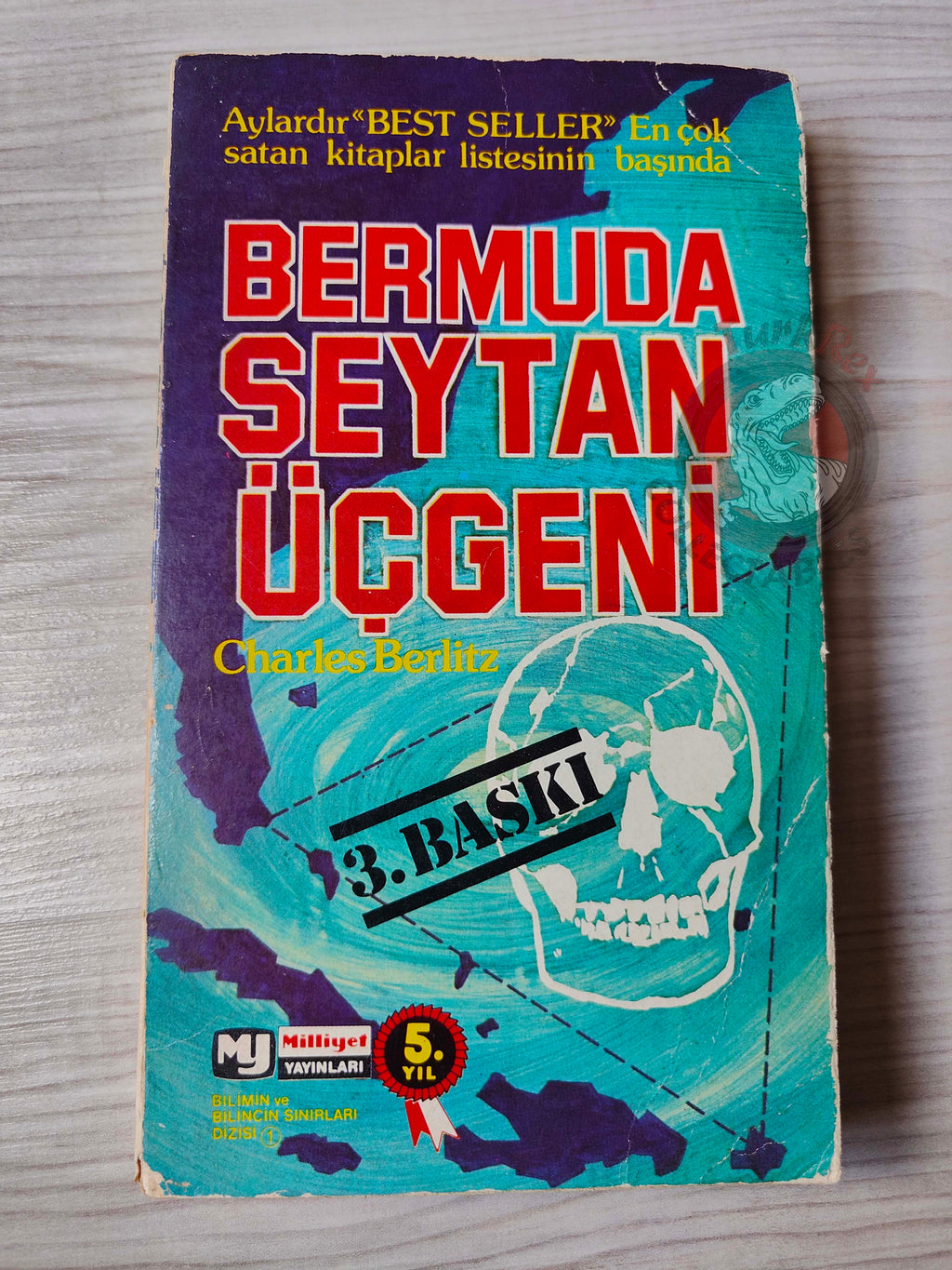 Charles Berlitz – The Bermuda Triangle 1975 Turkish Book Turkey