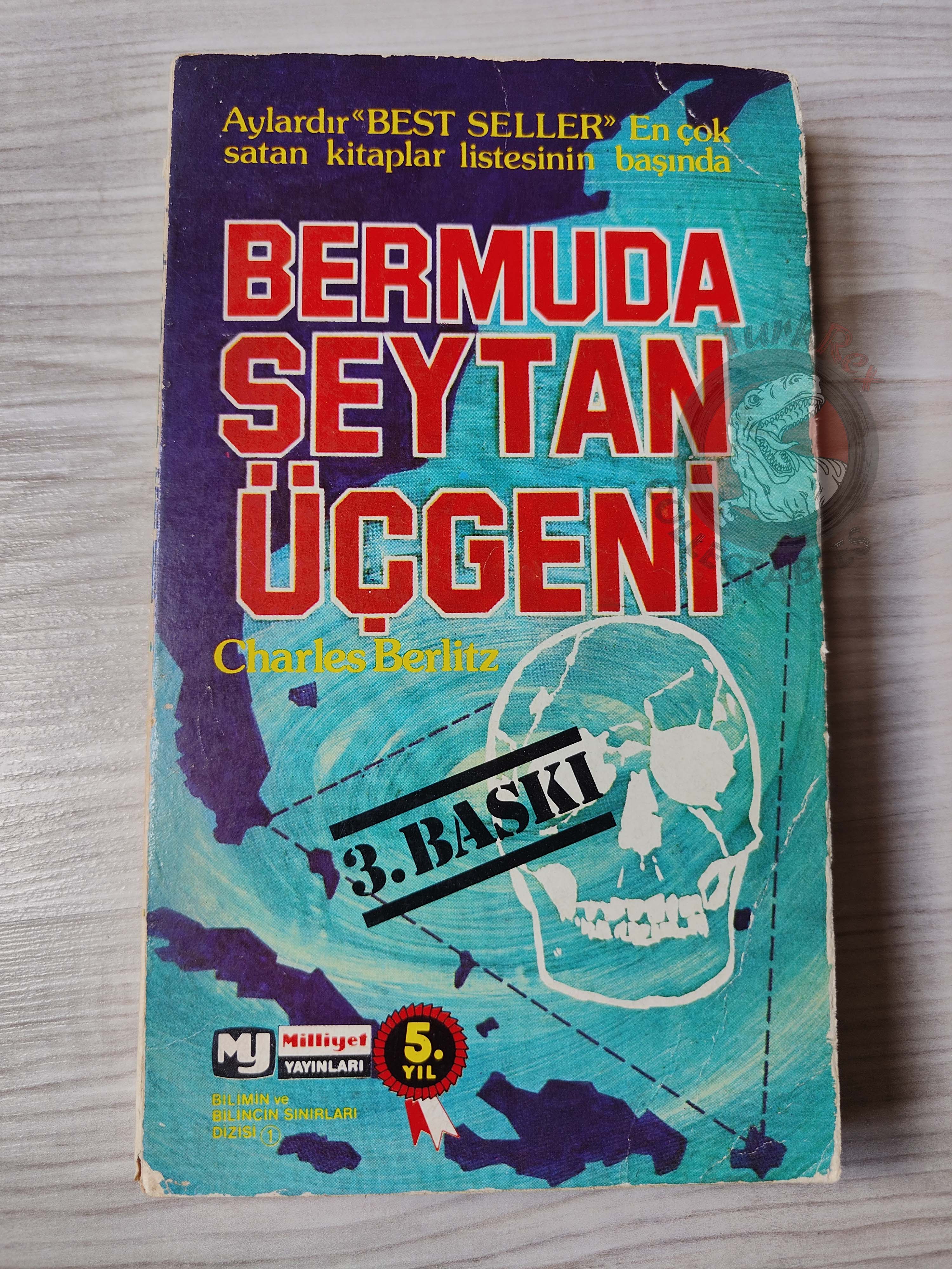 Charles Berlitz – The Bermuda Triangle 1975 Turkish Book Turkey