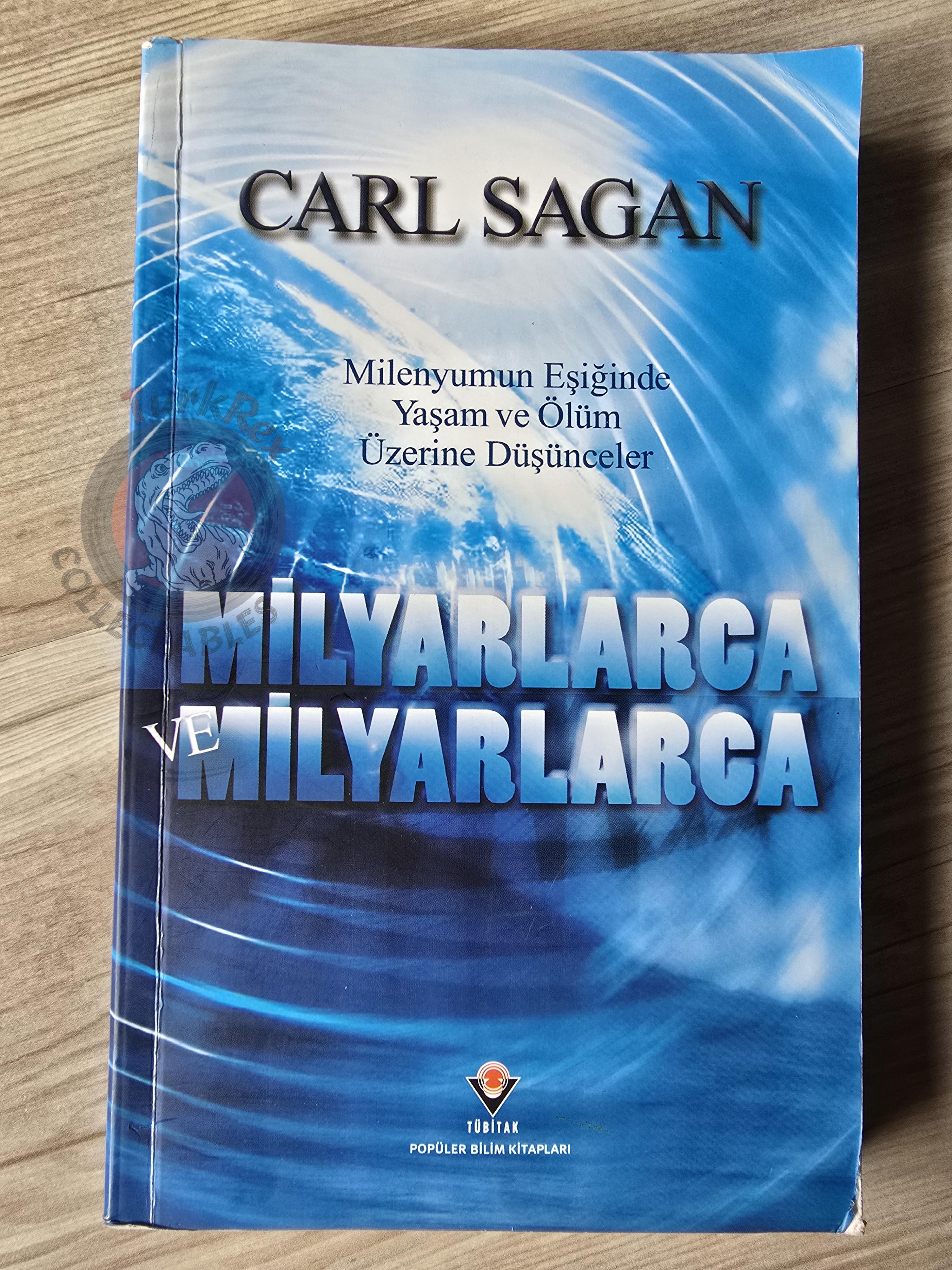 Carl Sagan – Billions And Billions 2006 Thoughts On Life And Death 1st Turkish Book Turkey