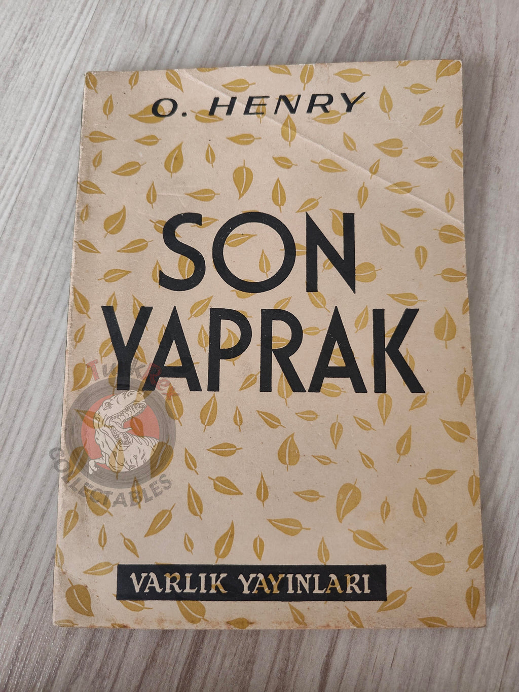 O. Henry (William Sydney Porter) – The Last Leaf  1954 1st Turkish Book Turkey