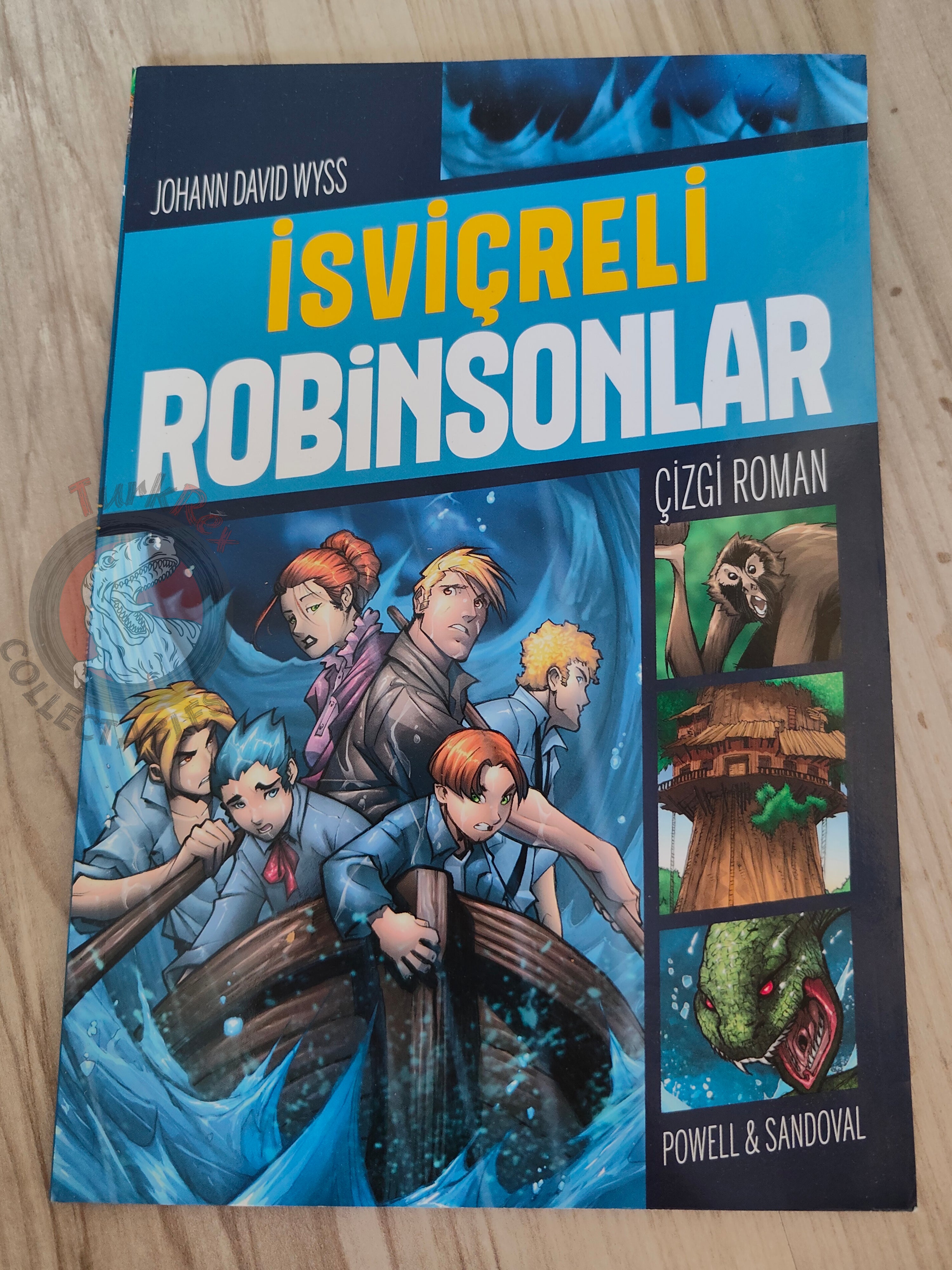 The Swiss Family Robinson – Johann David Wyss Turkish Comic Turkey Stone Arch Books