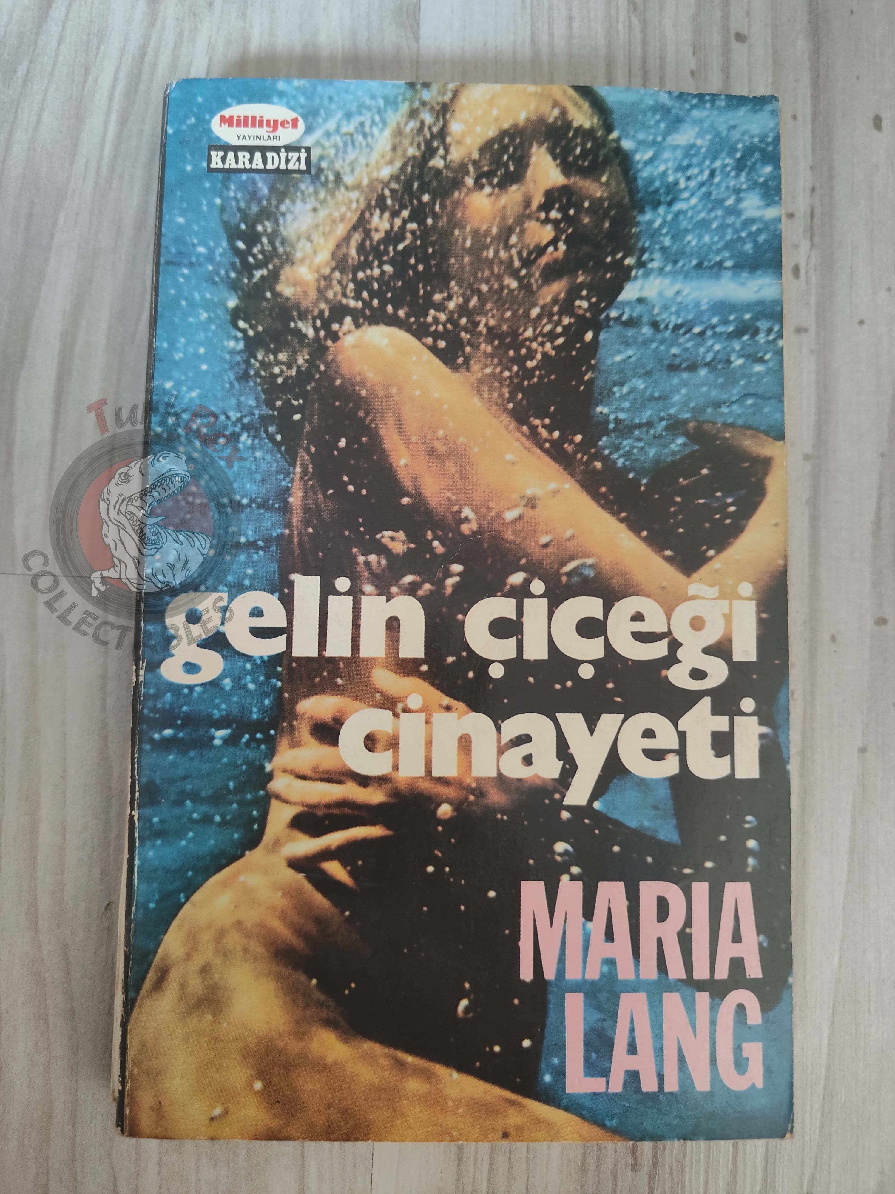 Maria Lang – A Wreath for the Bride 1971 1st Turkish Book Turkey