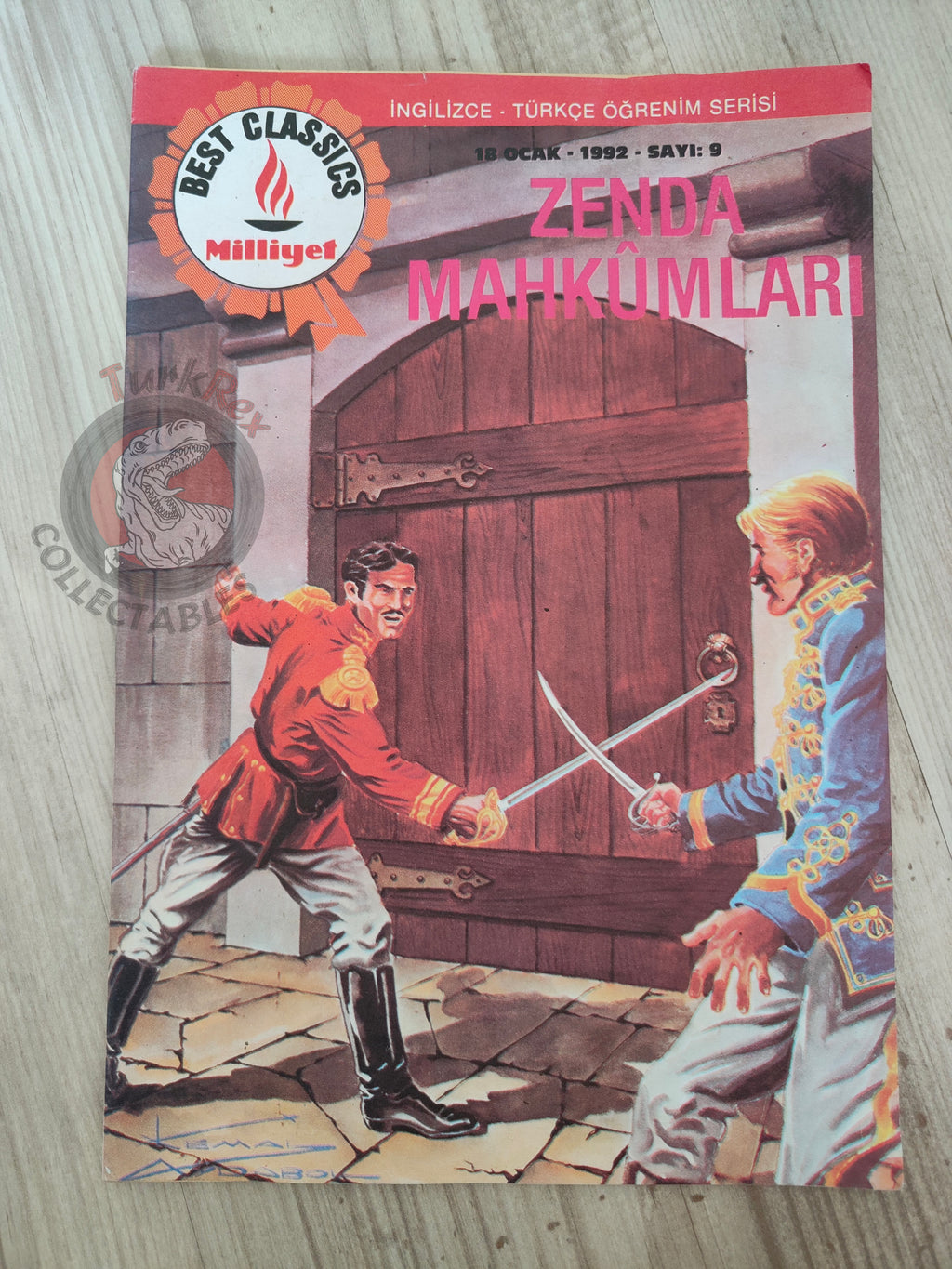 The Prisoner of Zenda  – Anthony Hope Turkish Comic Turkey Classics Illustrated