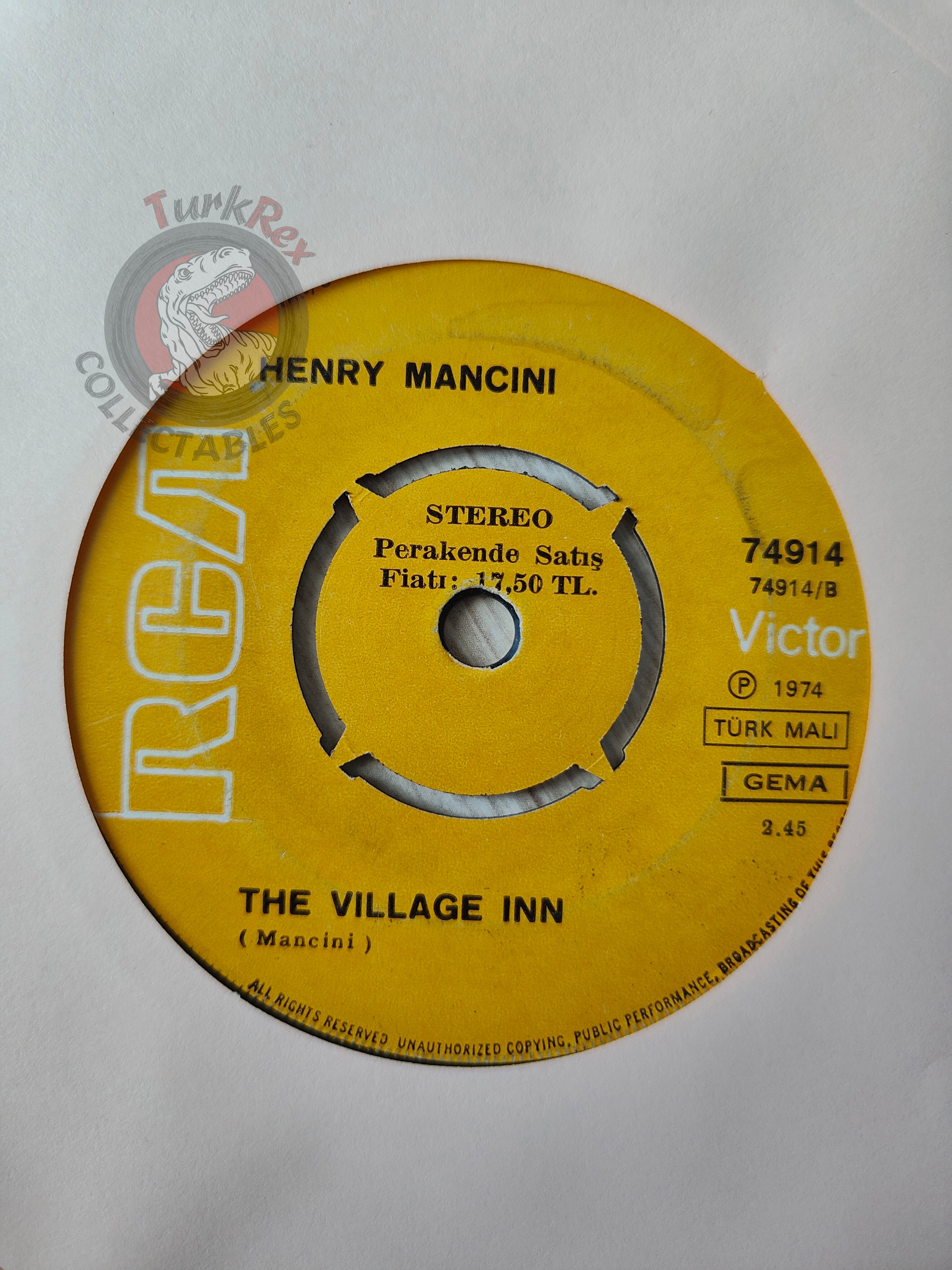 Henry Mancini – Pink Panther La Panthere Rose 7" Turkish Pressing Vinyl Turkey Edition 2
