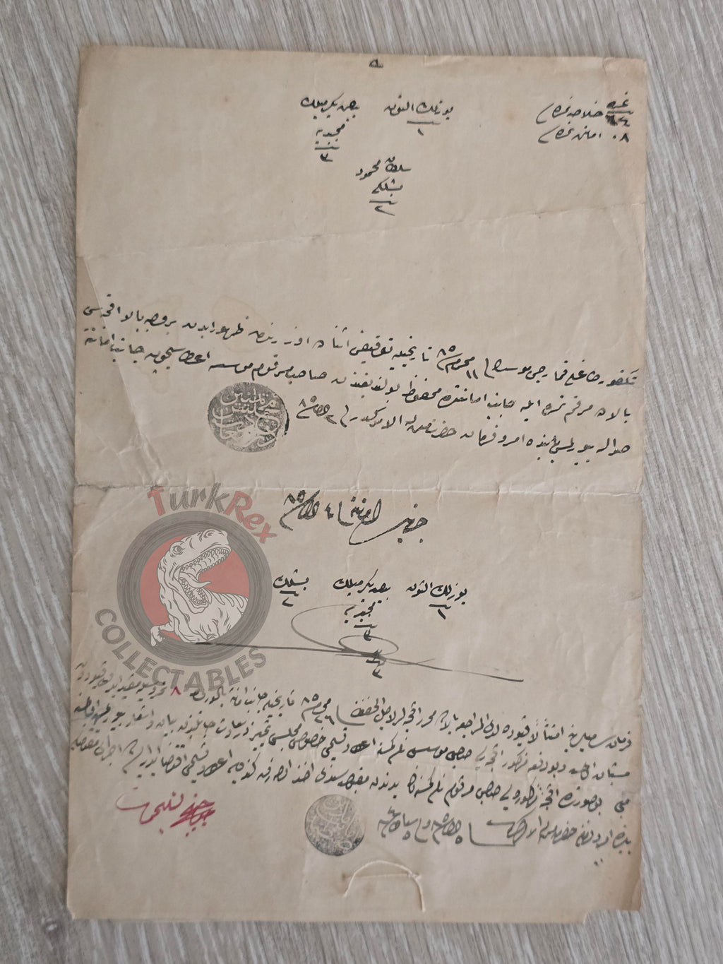 Ottoman 1868 Judicial Documents Gambler Movses Armenian Citizen Armenia Tekirdağ