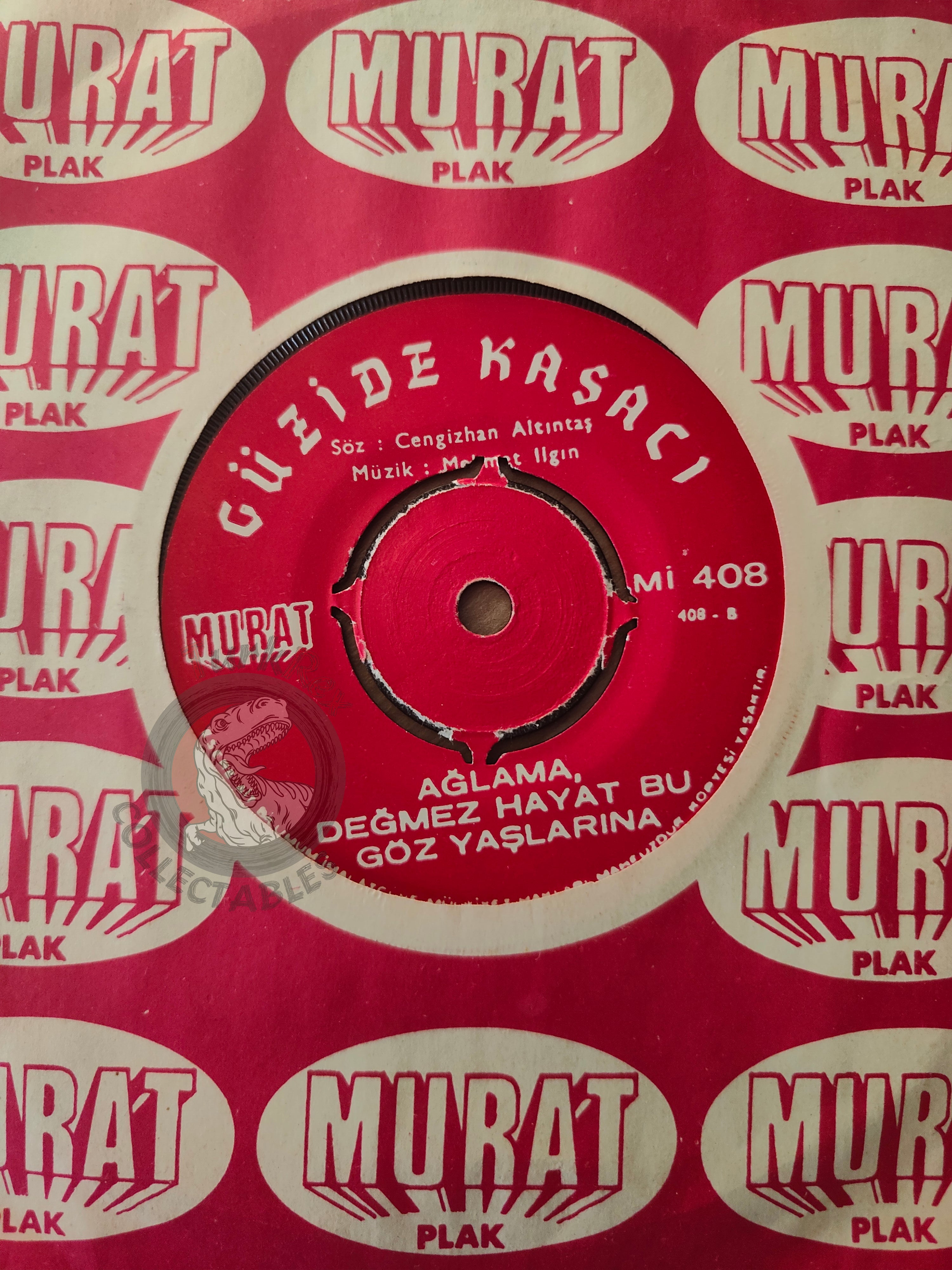 Güzide Kasacı – İnleyen Nağmeler 7" Turkish Pressing Vinyl Turkey Edition