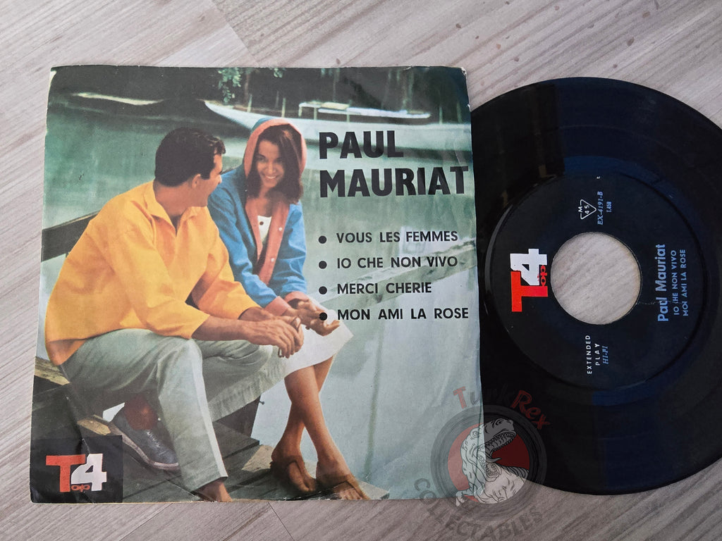 Paul Mauriat – Merci Cherie 7" Iran Pressing Vinyl Iranian Edition