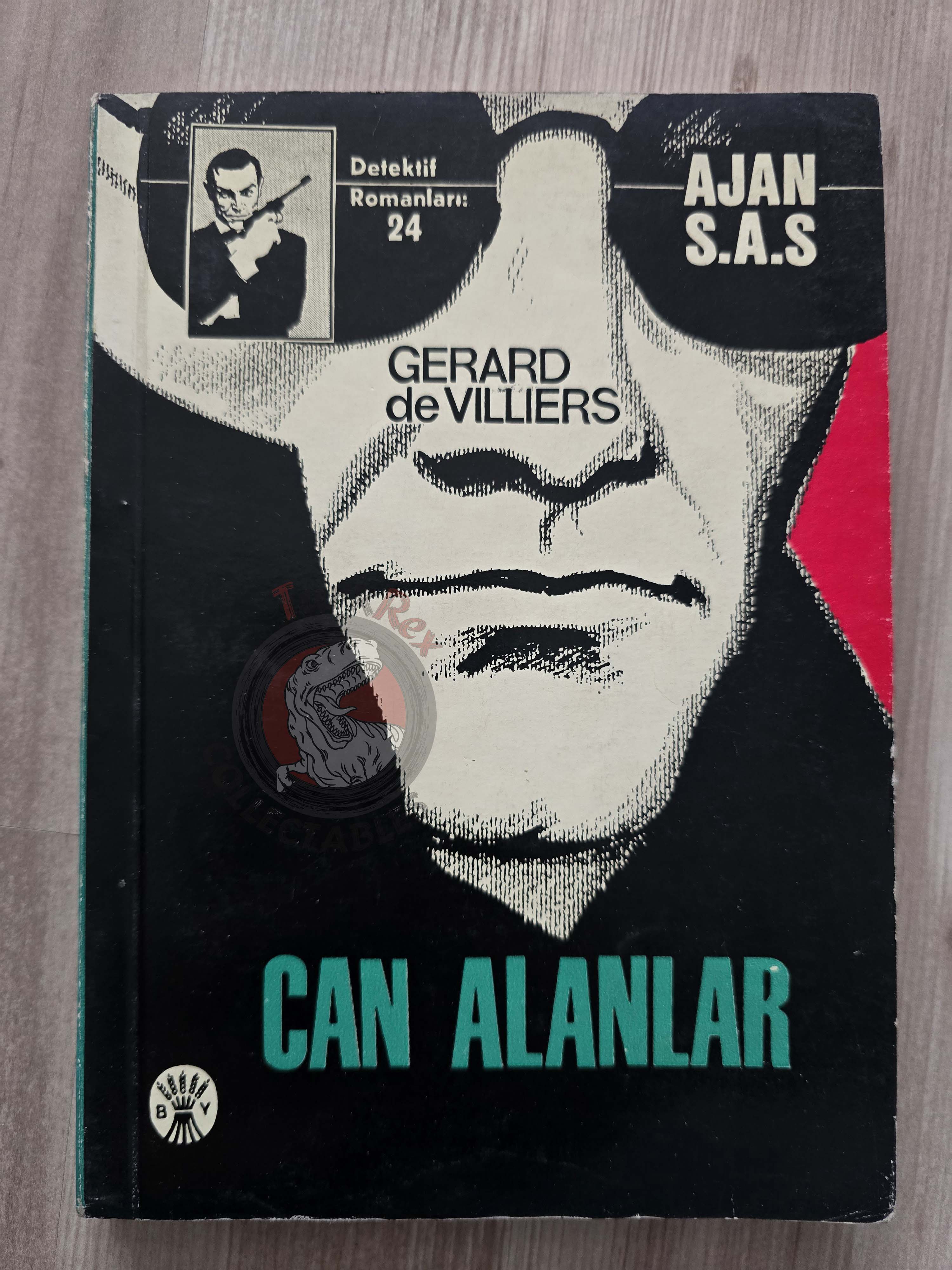 Gerard de Villiers – Samba pour SAS Malko Linge 1966 1st Turkish Book Turkey