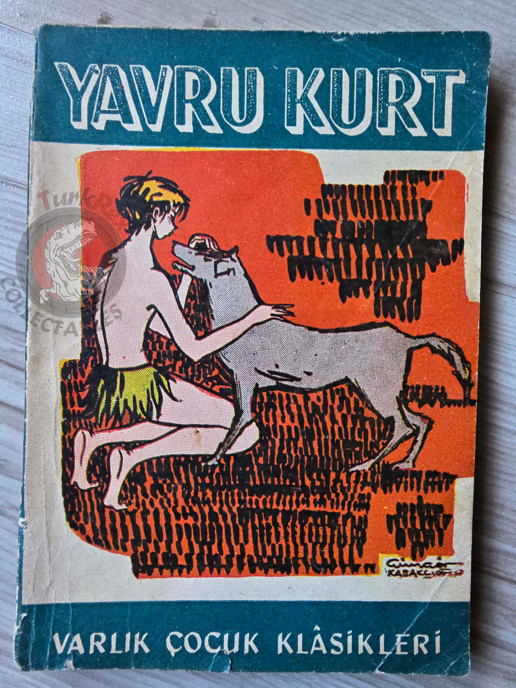 Rudyard Kipling – The Jungle Book 1957 Turkish Book Turkey Illustrated