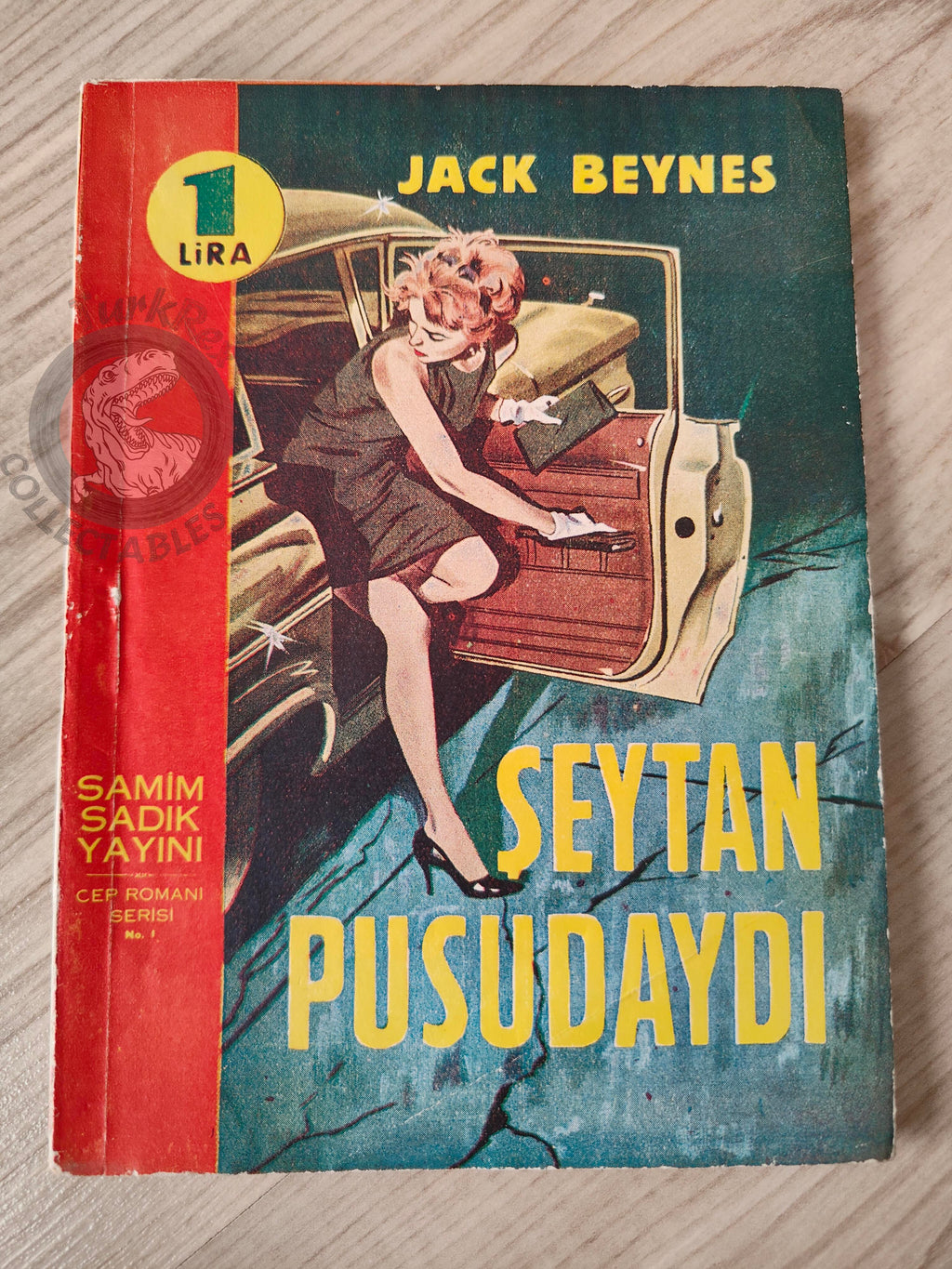 Jack Baynes – Morocco Jones 1954 1st Turkish Book Turkey