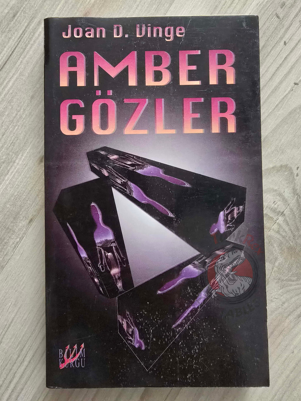 Joan D. Vinge – Eyes of Amber 1999 1st Turkish Book Turkey